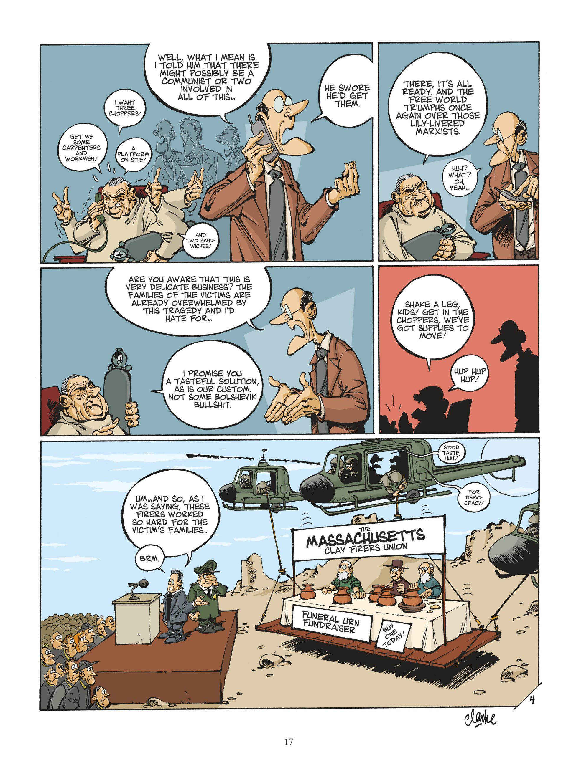 Read online Mister President comic -  Issue #1 - 17