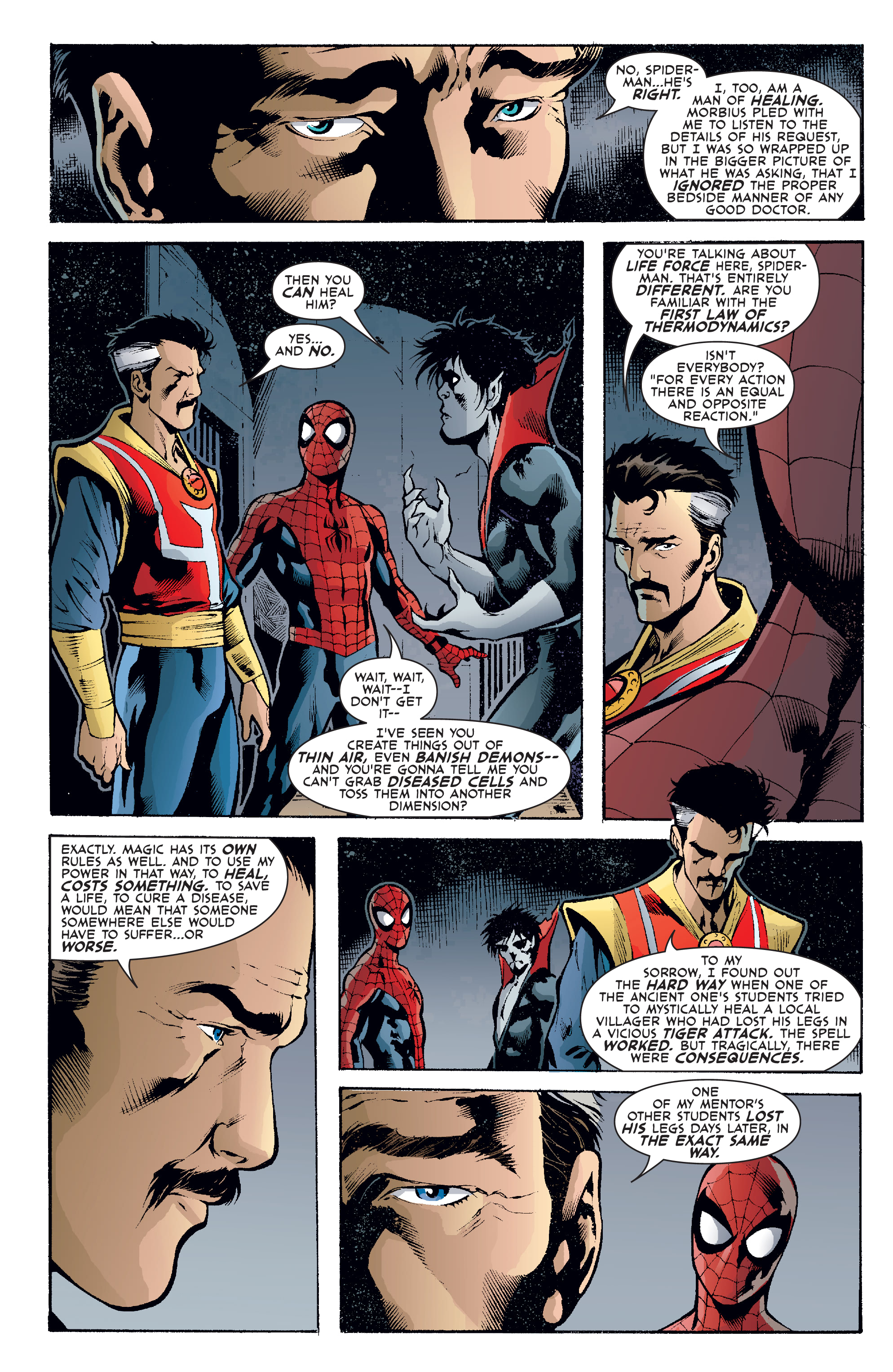 Read online Marvel-Verse: Thanos comic -  Issue #Marvel-Verse (2019) Morbius - 100