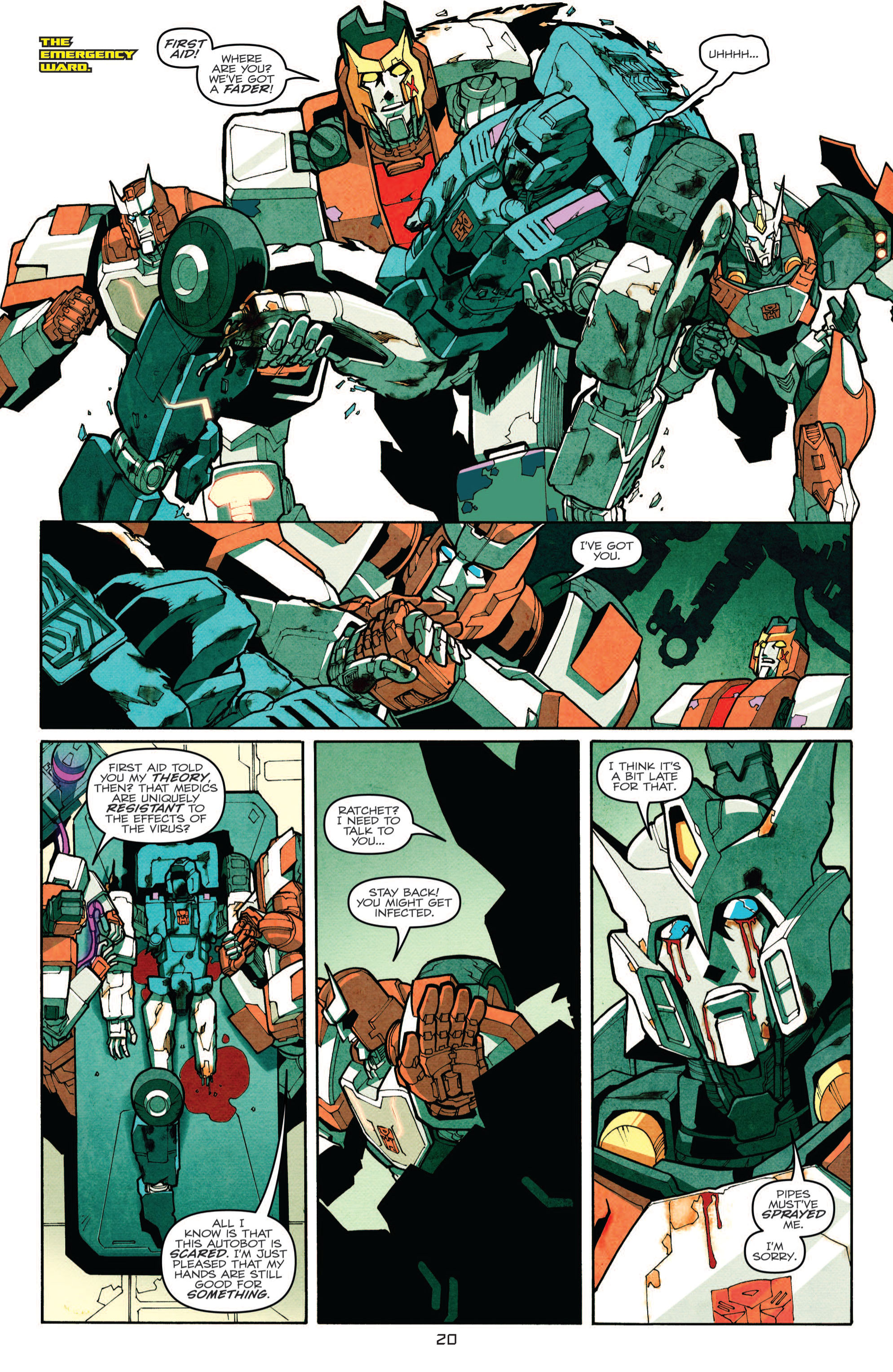 Read online The Transformers: More Than Meets The Eye comic -  Issue #4 - 22