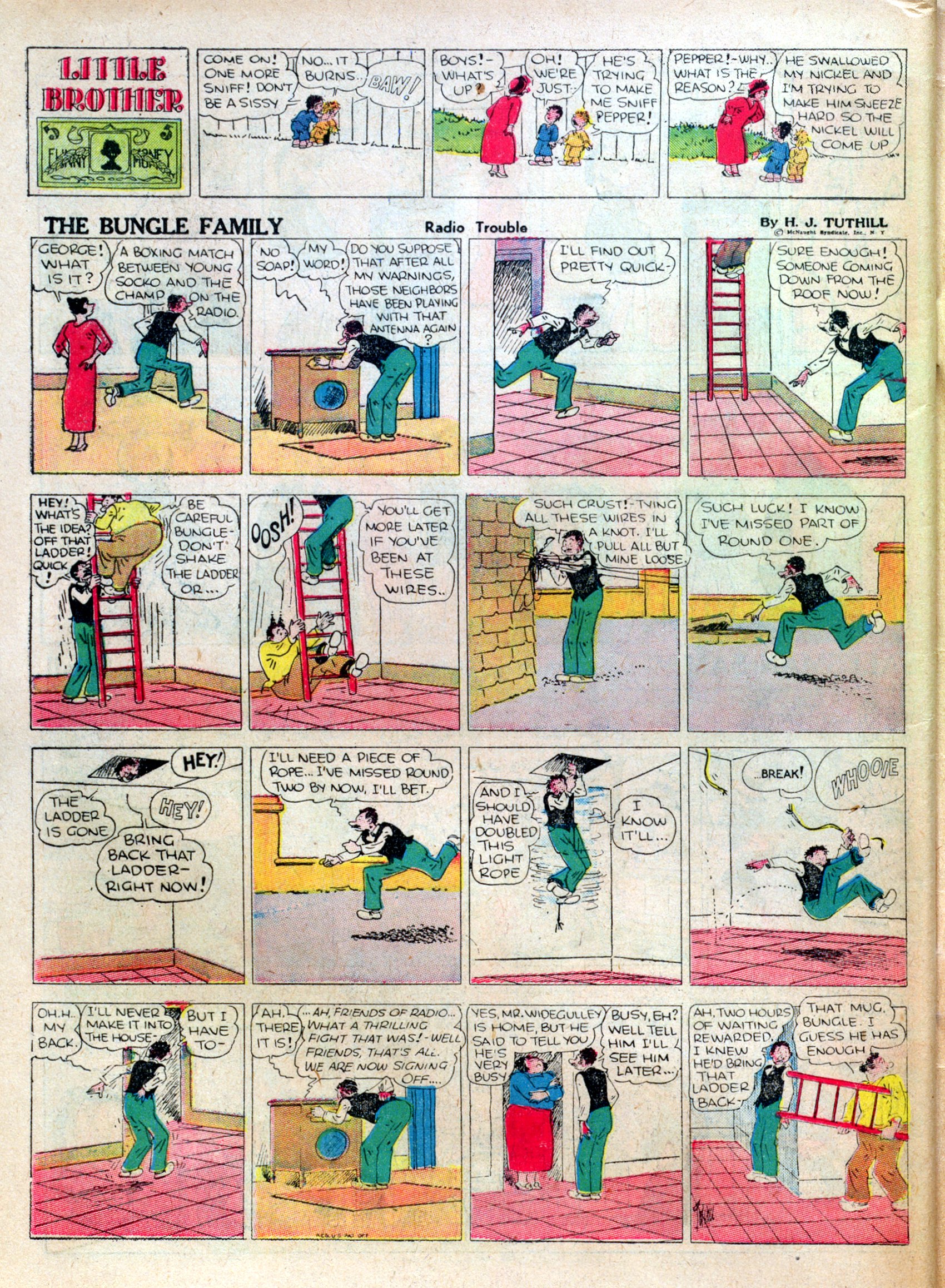 Read online Famous Funnies comic -  Issue #25 - 64