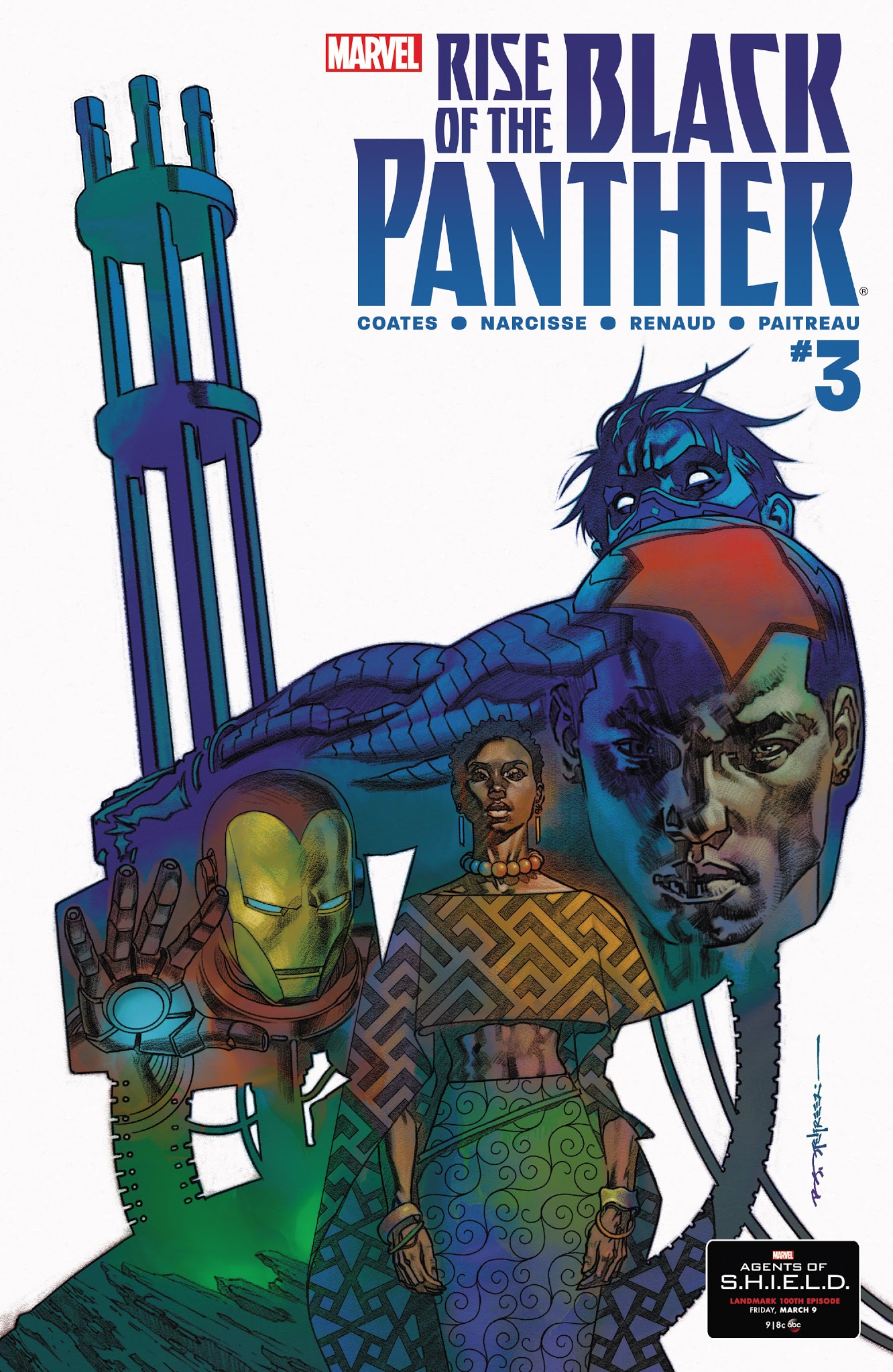 Read online Rise of the Black Panther comic -  Issue #3 - 1