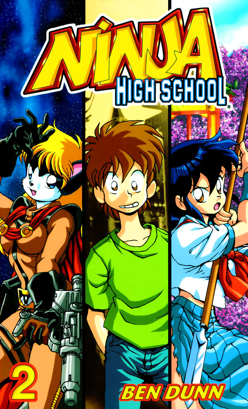 Read online Ninja High School Pocket Manga comic -  Issue #2 - 1