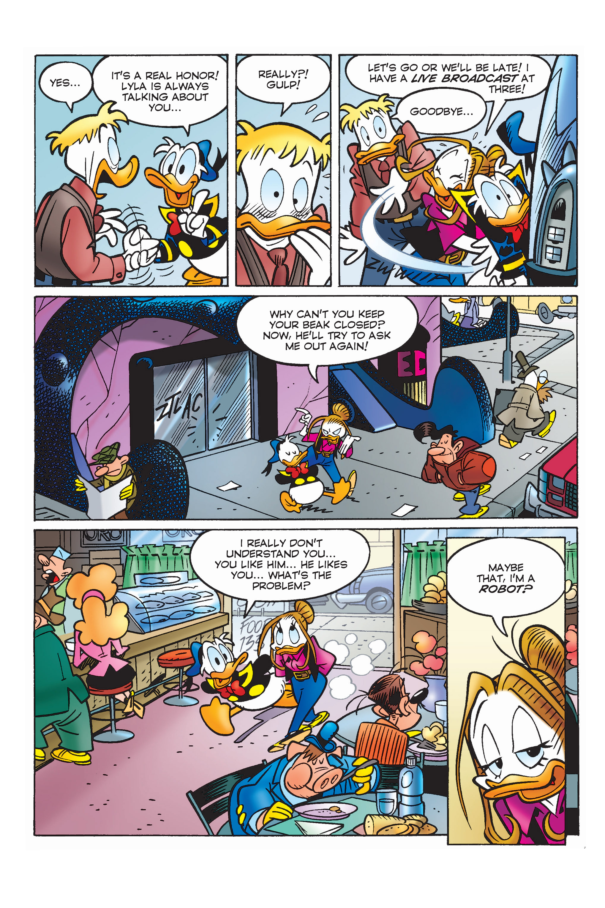 Read online Superduck comic -  Issue #9 - 10