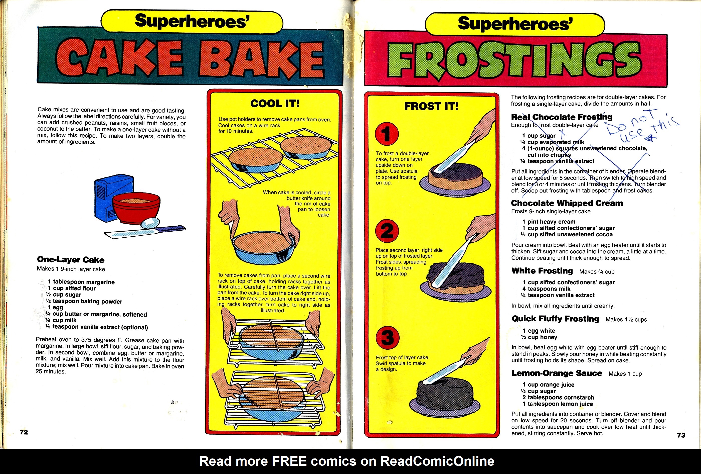 Read online The Mighty Marvel Superheroes' Cookbook comic -  Issue # Full - 38