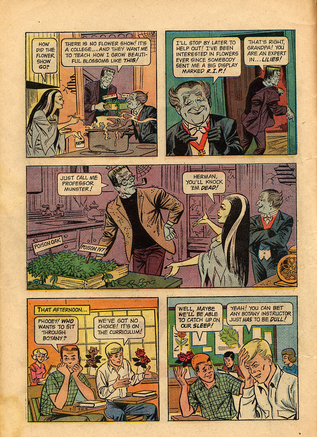 Read online The Munsters comic -  Issue #7 - 6