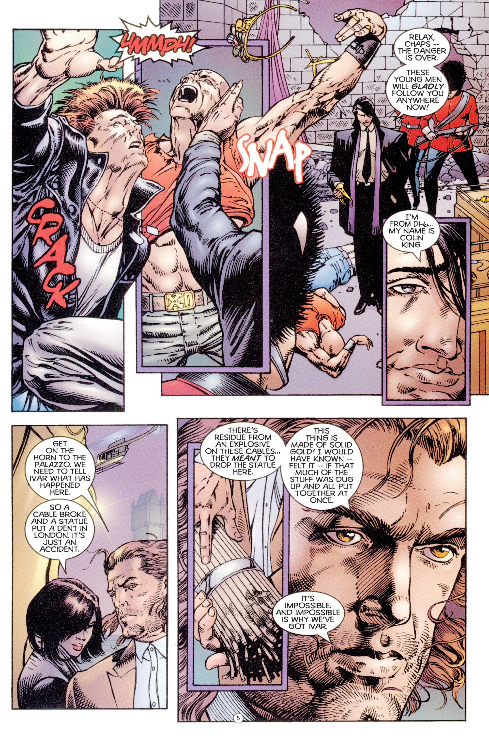 Read online Eternal Warriors comic -  Issue # Issue Digital Alchemy - 6