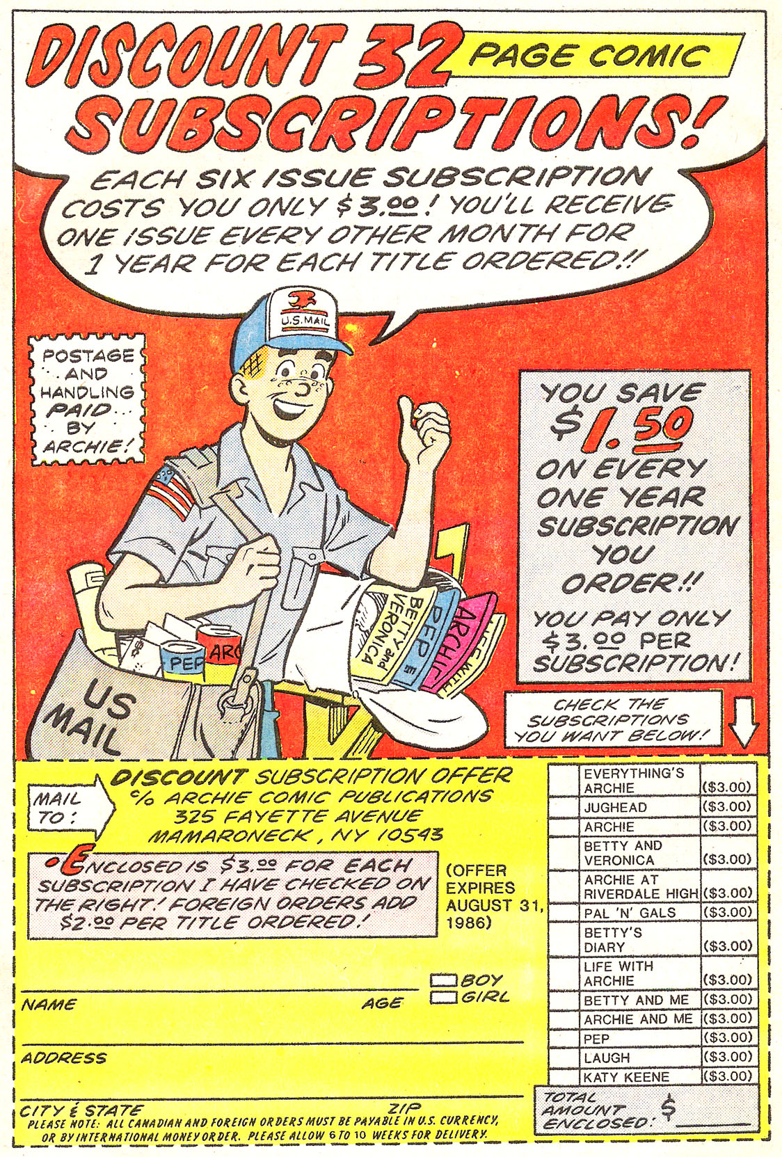 Read online Life With Archie (1958) comic -  Issue #256 - 33