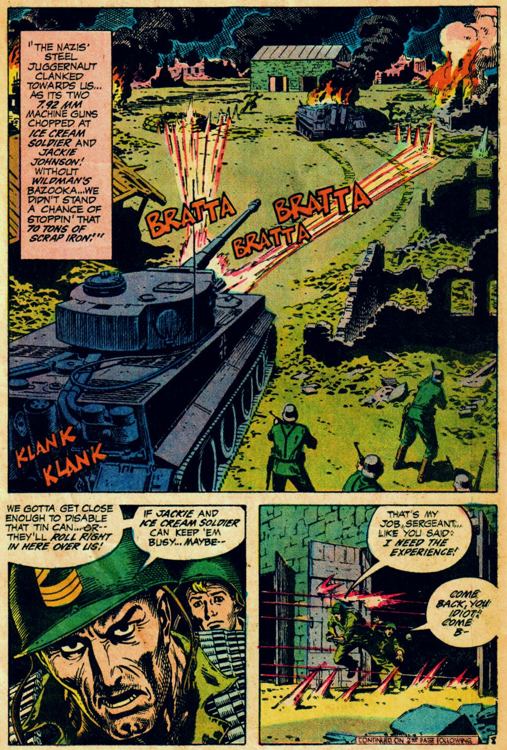 Read online Our Army at War (1952) comic -  Issue #223 - 10