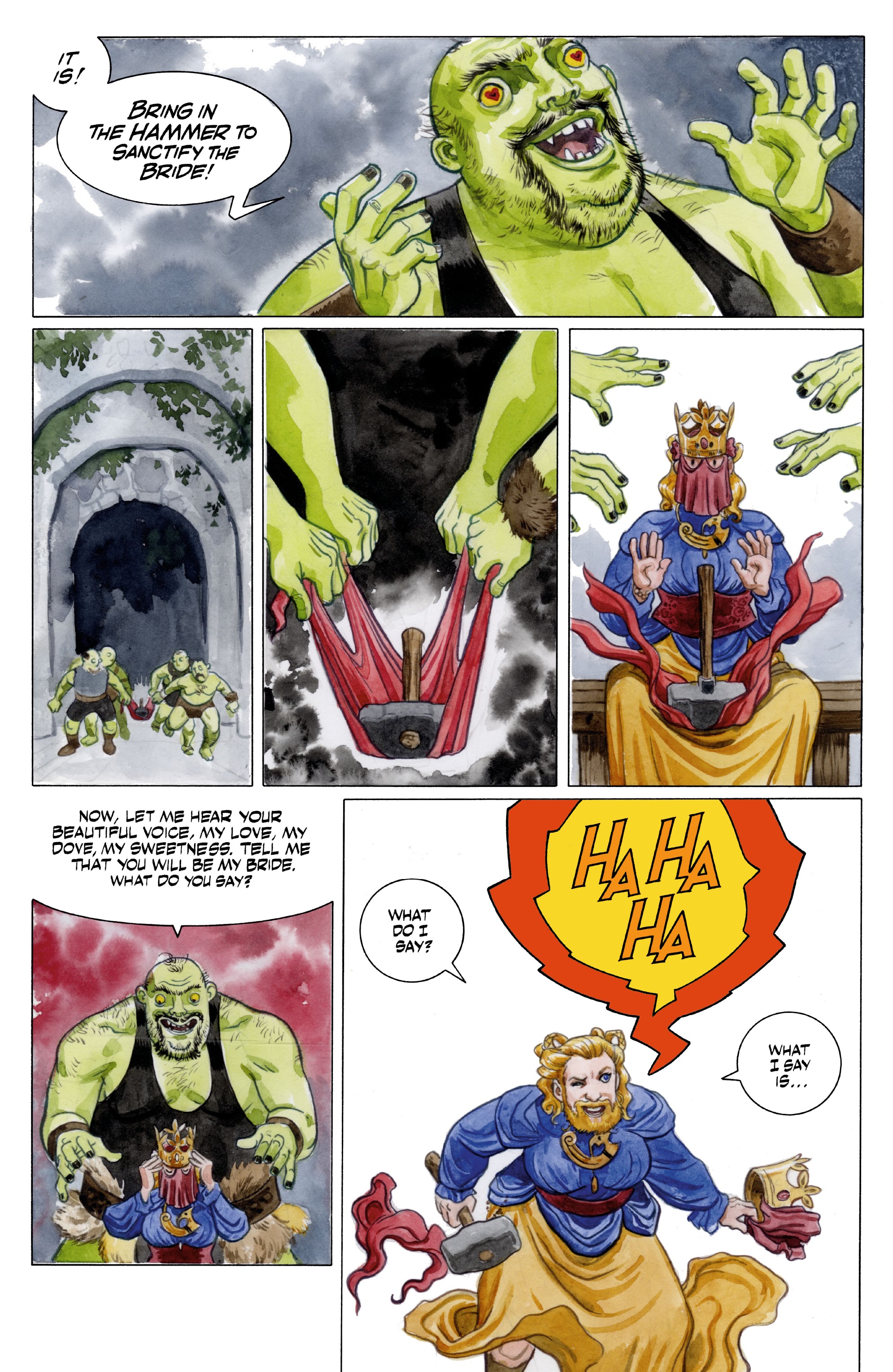 Read online Norse Mythology comic -  Issue #6 - 22