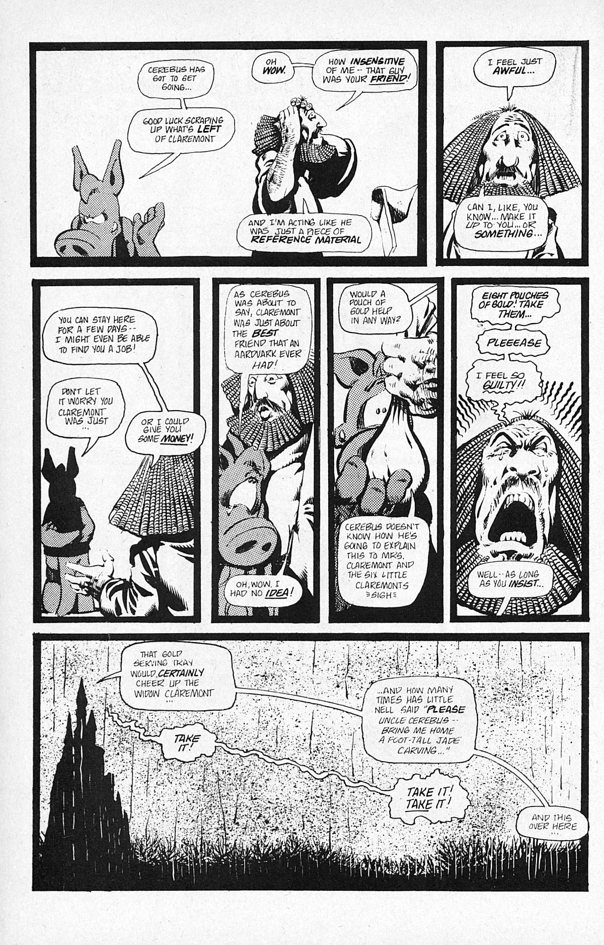 Read online Cerebus comic -  Issue #25 - 24