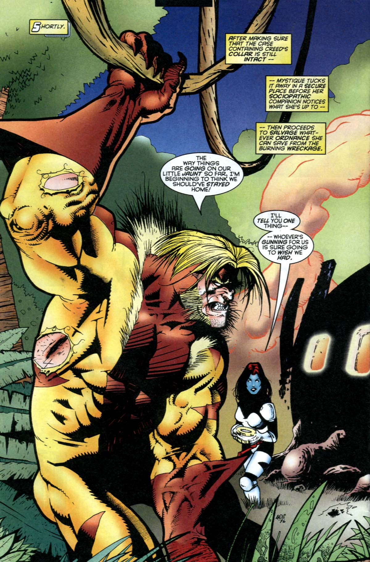 Read online Sabretooth and Mystique comic -  Issue #2 - 16
