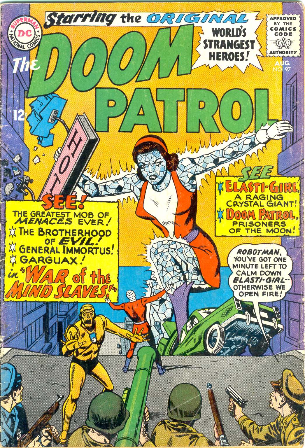 Read online Doom Patrol (1964) comic -  Issue #97 - 1
