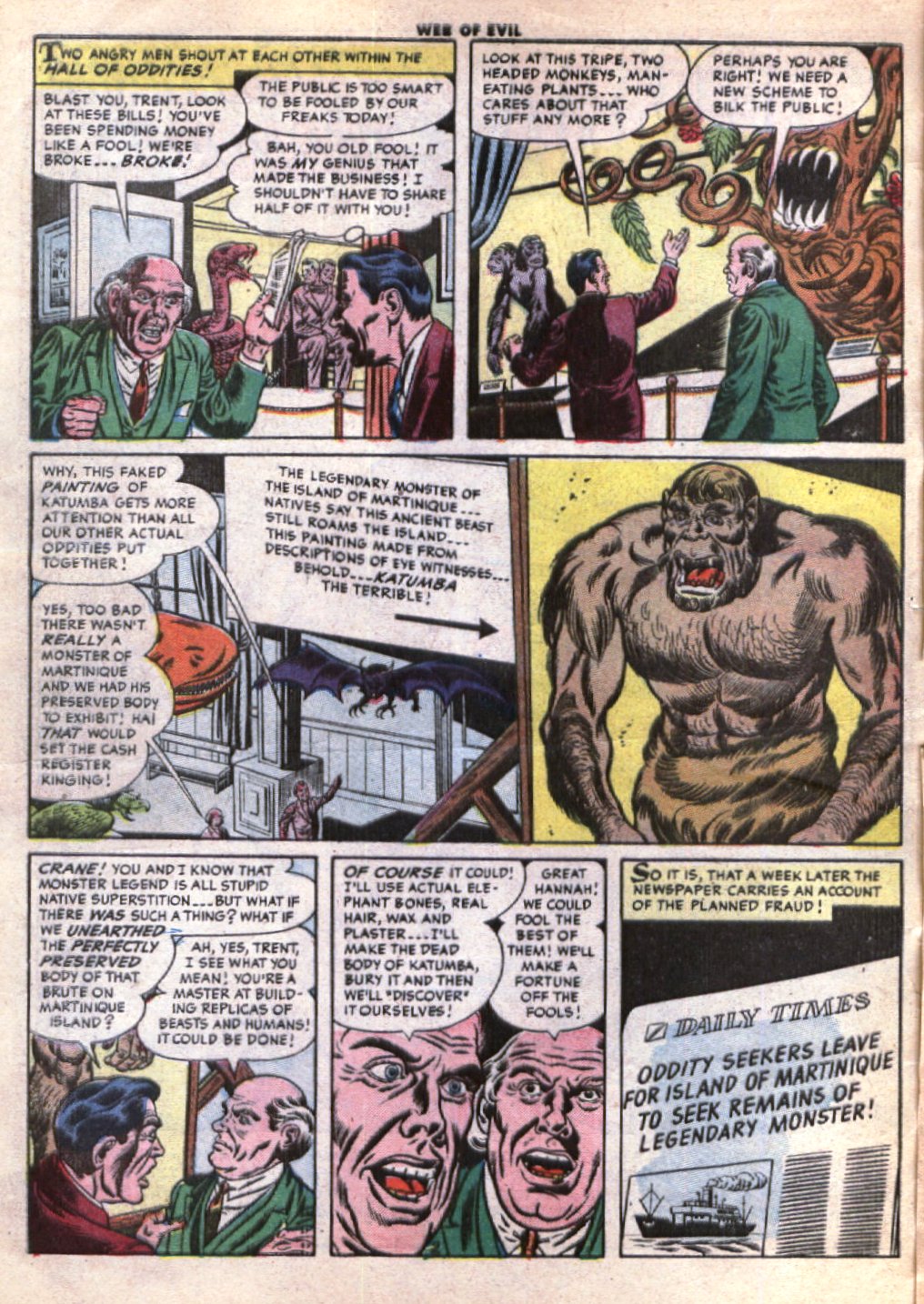 Read online Web of Evil comic -  Issue #20 - 5