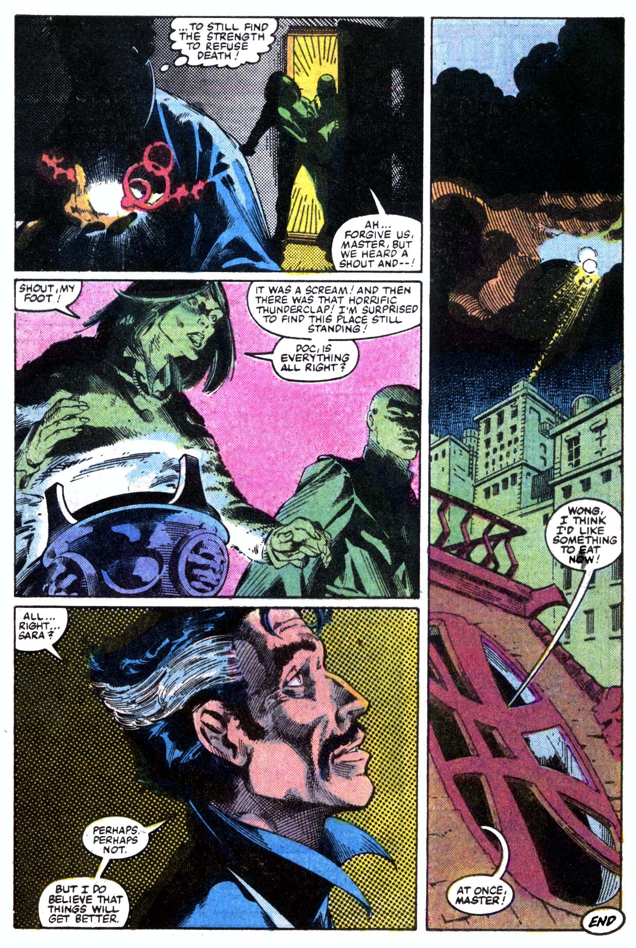 Read online Doctor Strange (1974) comic -  Issue #55 - 22