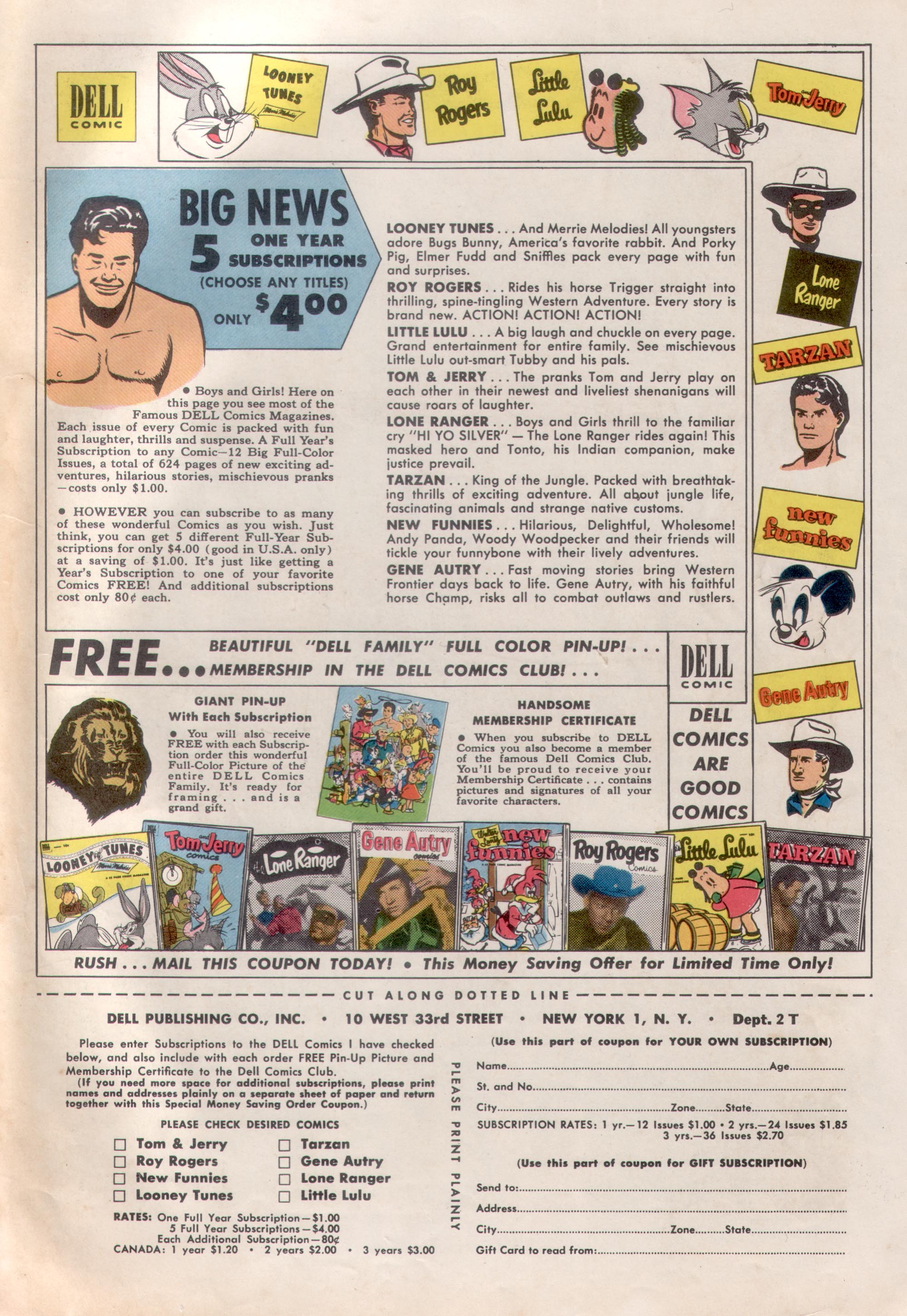 Read online Tarzan (1948) comic -  Issue #41 - 51