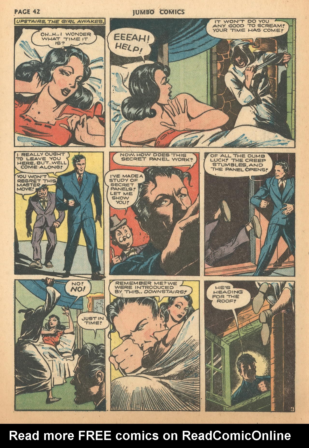 Read online Jumbo Comics comic -  Issue #43 - 44