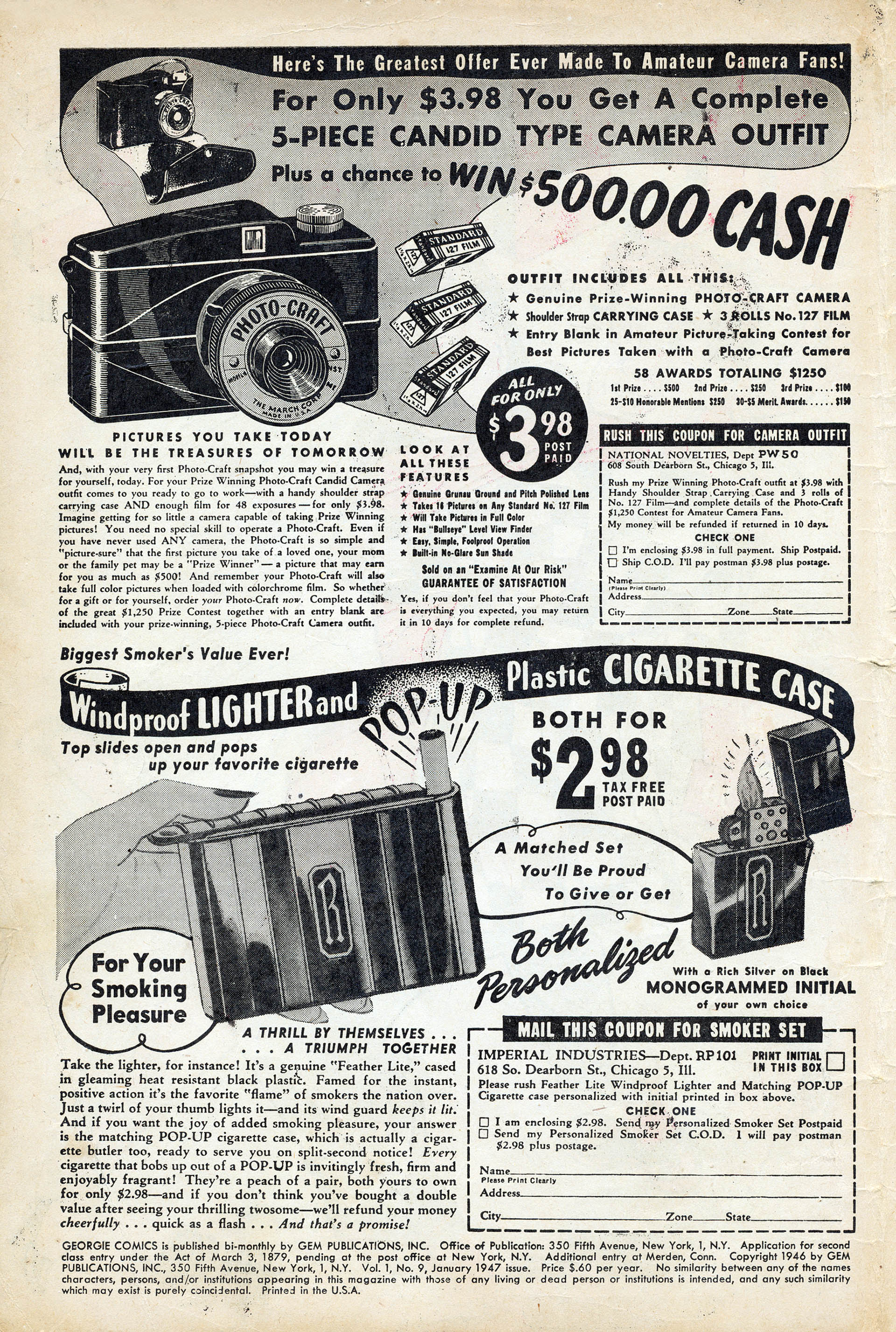 Read online Georgie Comics (1945) comic -  Issue #9 - 2