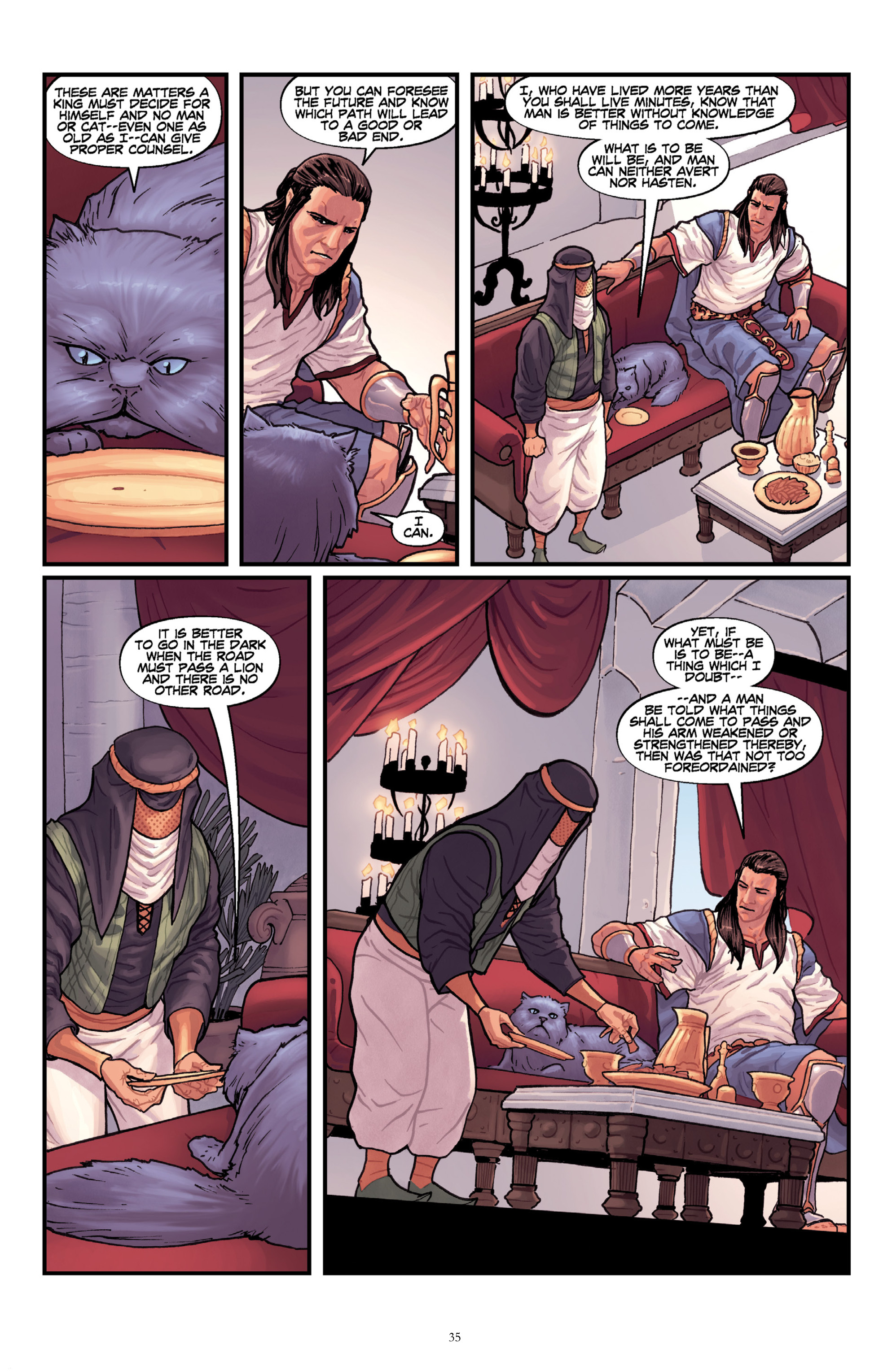 Read online Kull: The Cat And The Skull comic -  Issue # TPB - 37