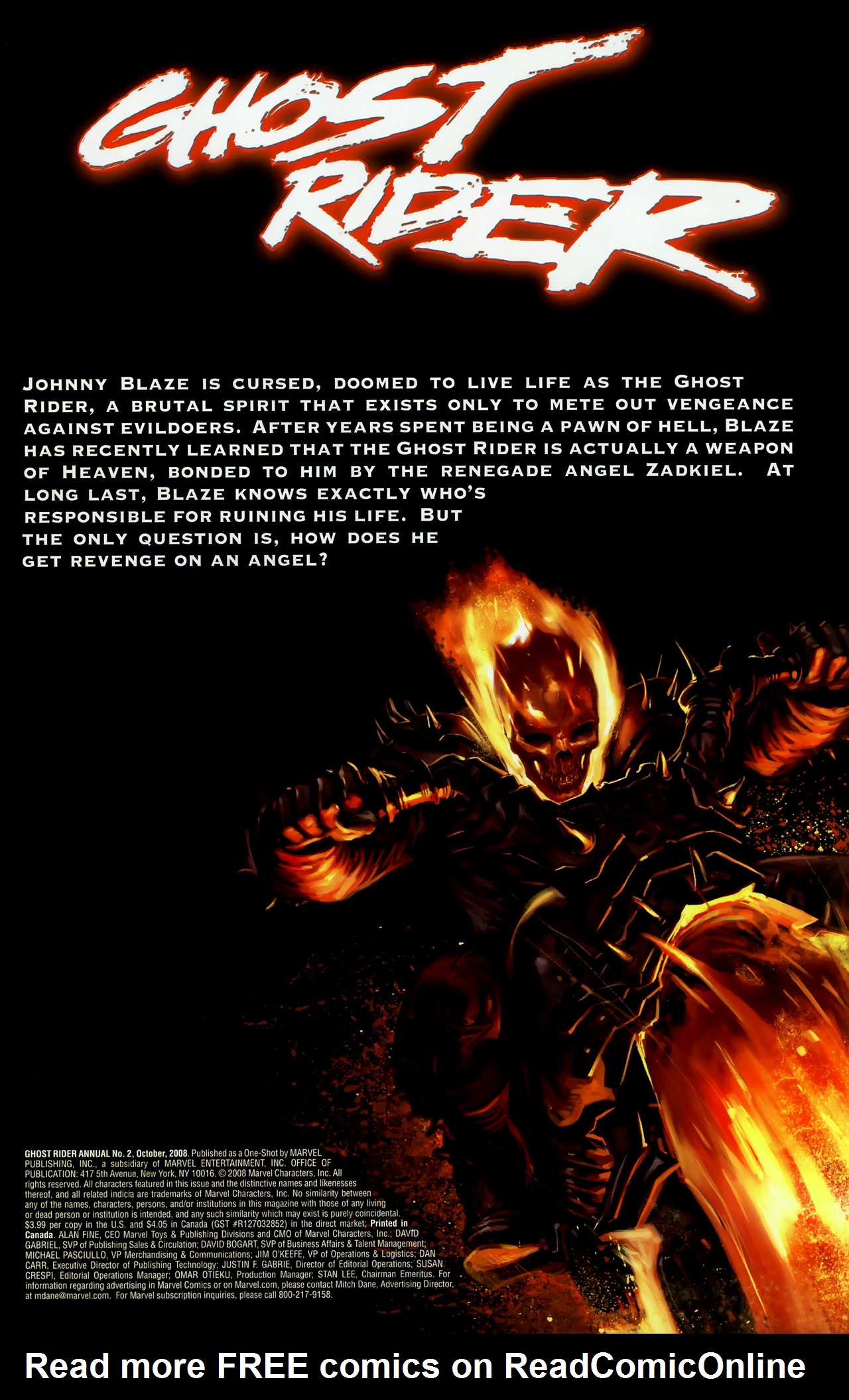 Read online Ghost Rider (2006) comic -  Issue # Annual 2 - 2