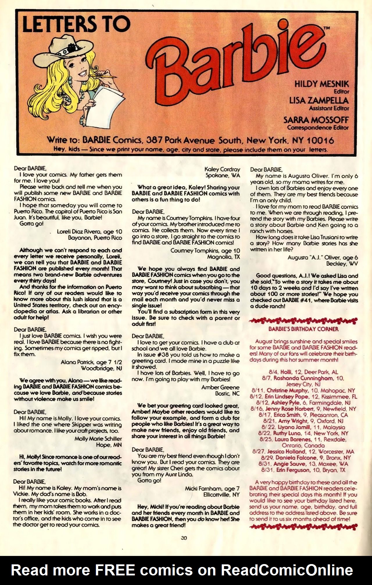 Read online Barbie comic -  Issue #46 - 31