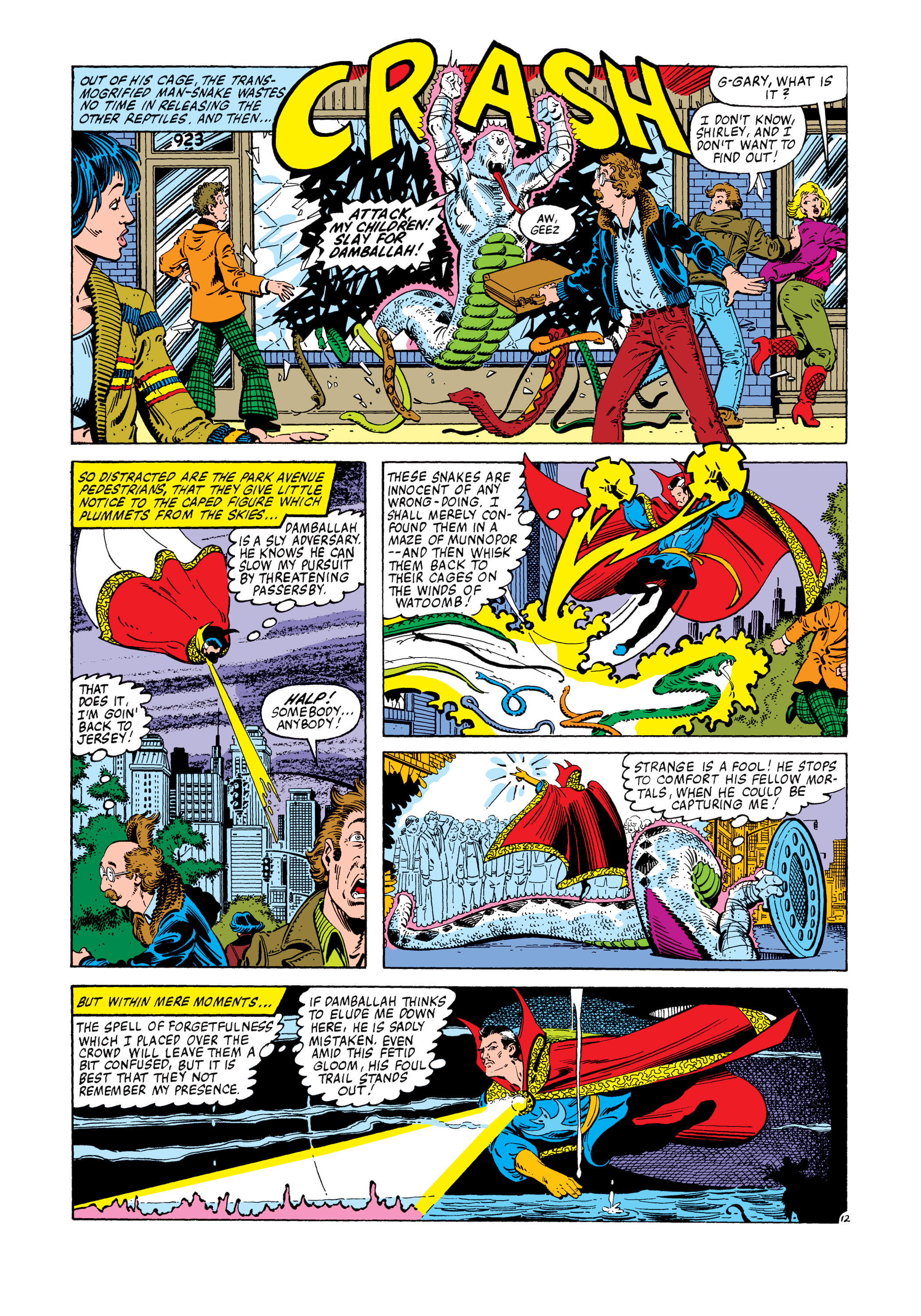 Read online Marvel Masterworks: Doctor Strange comic -  Issue # TPB 9 (Part 1) - 46