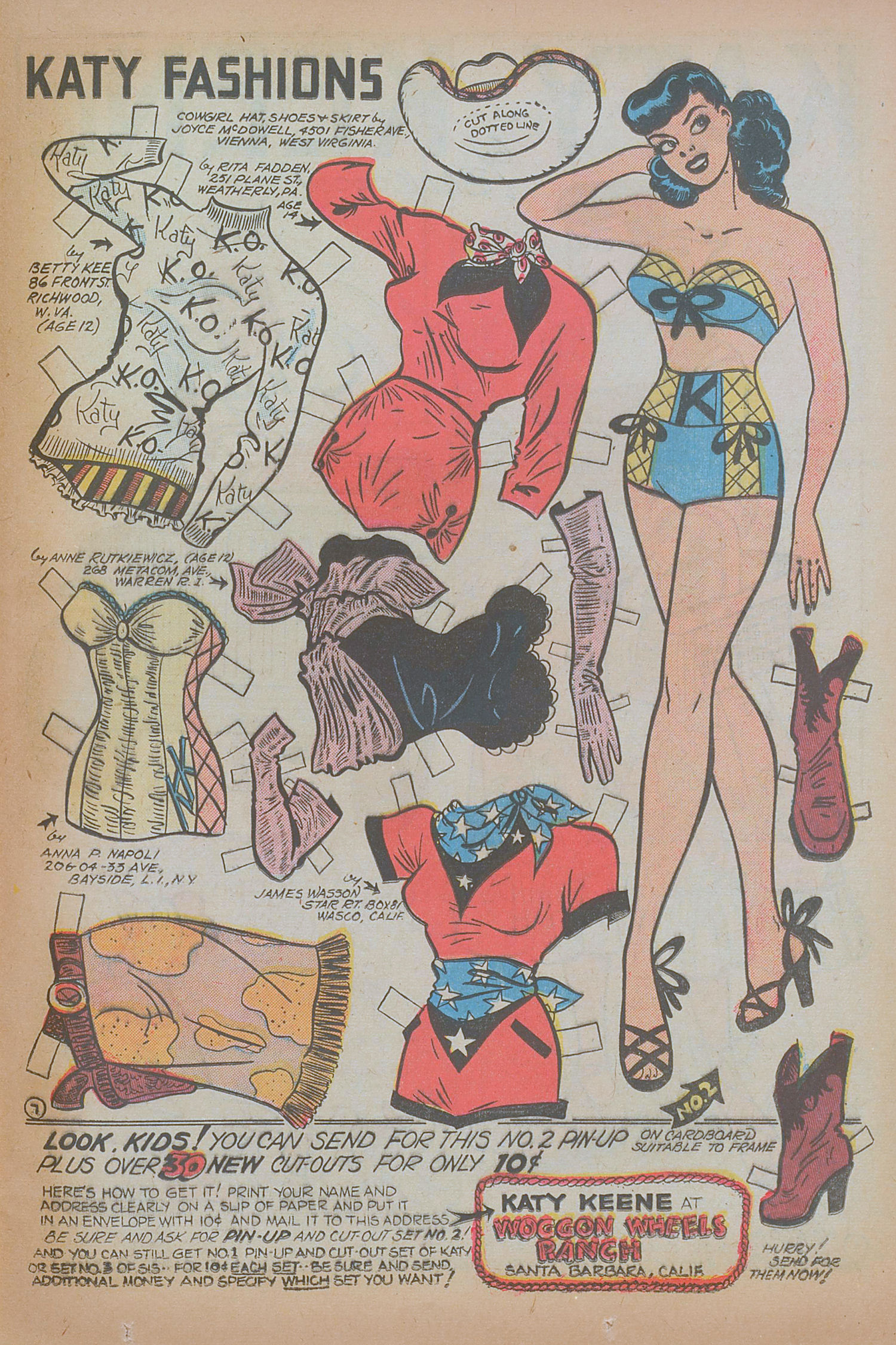 Read online Katy Keene (1949) comic -  Issue #4 - 25