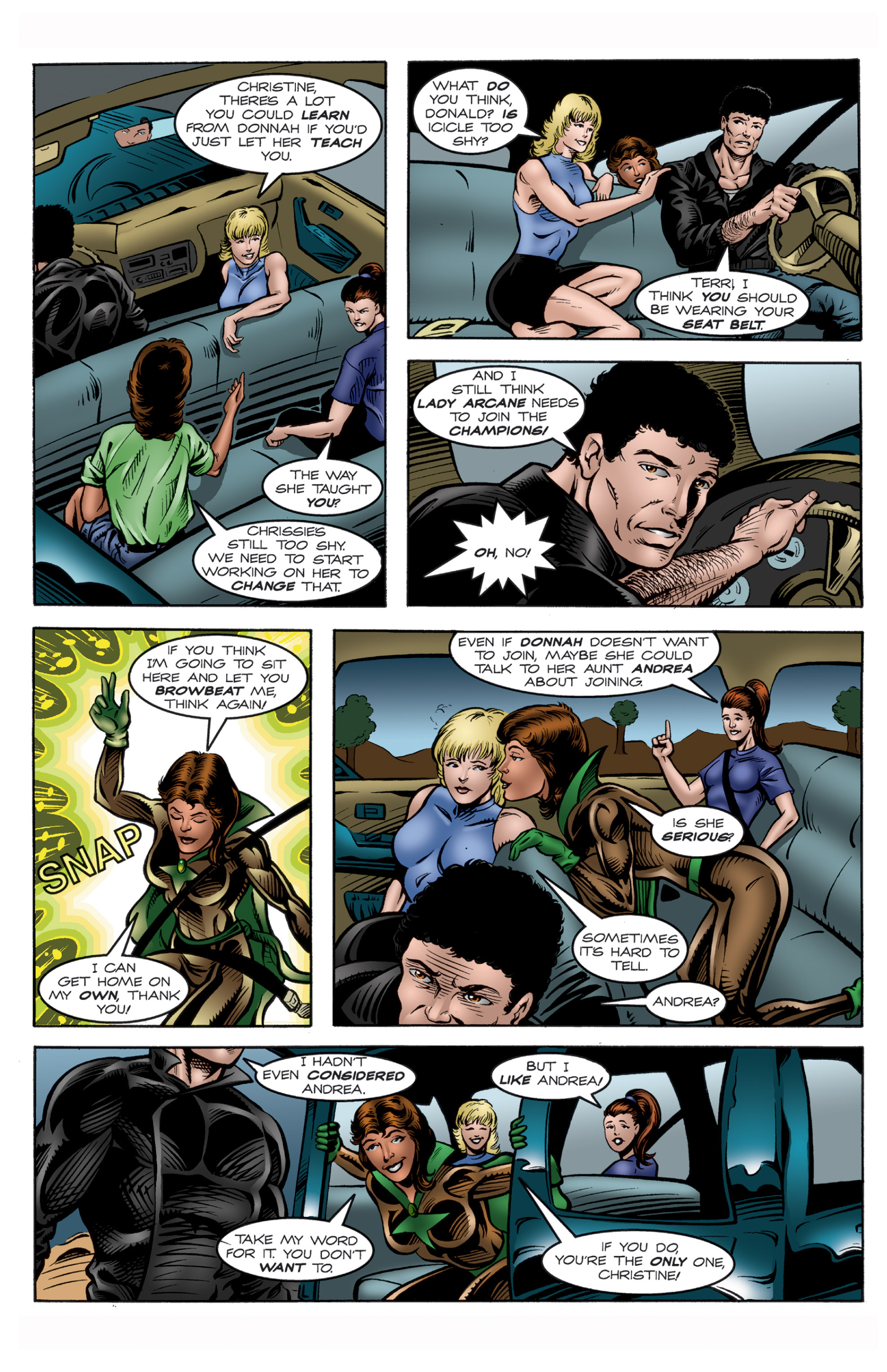 Read online Flare (2004) comic -  Issue #27 - 28