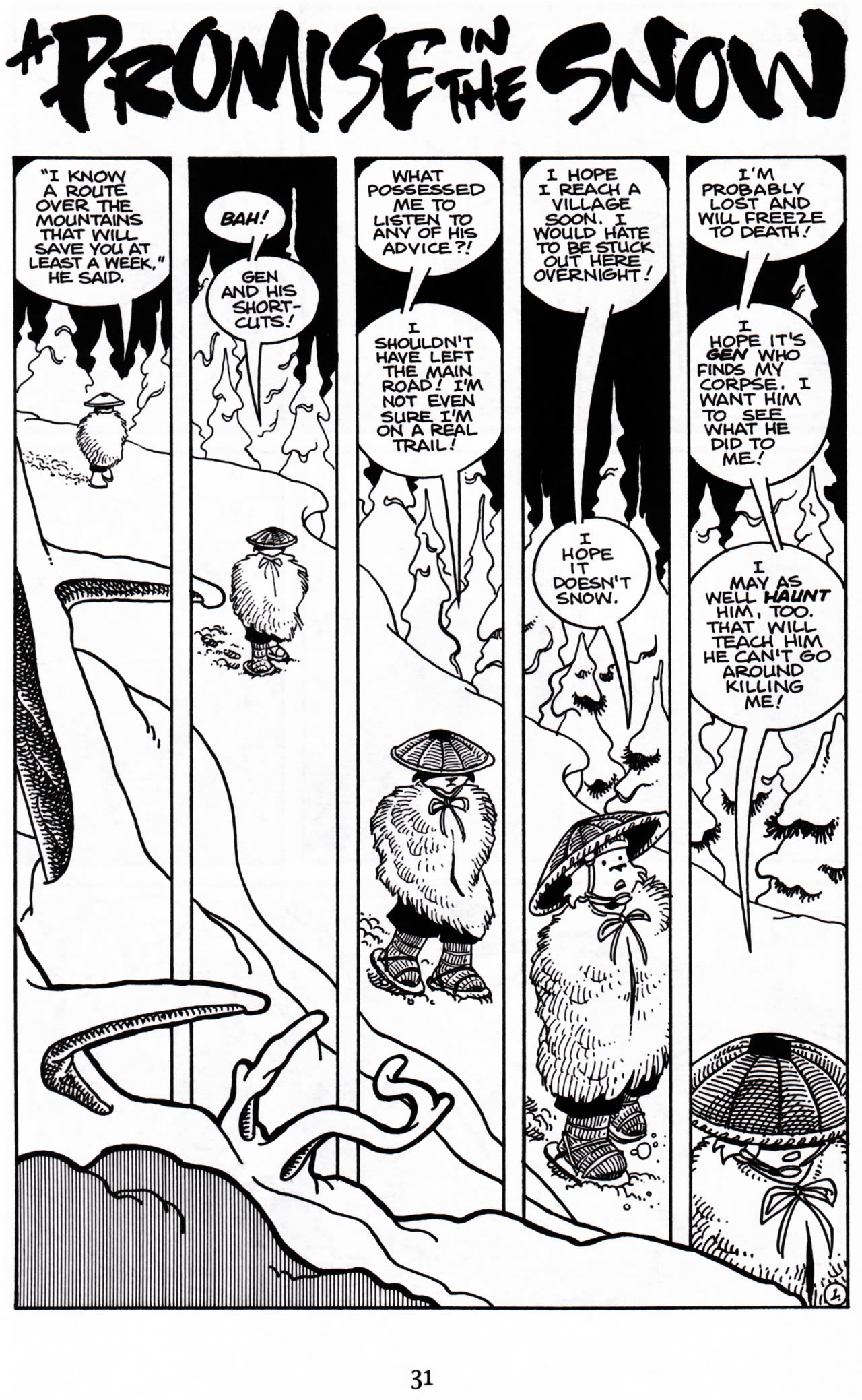 Read online Usagi Yojimbo (1996) comic -  Issue #8 - 2