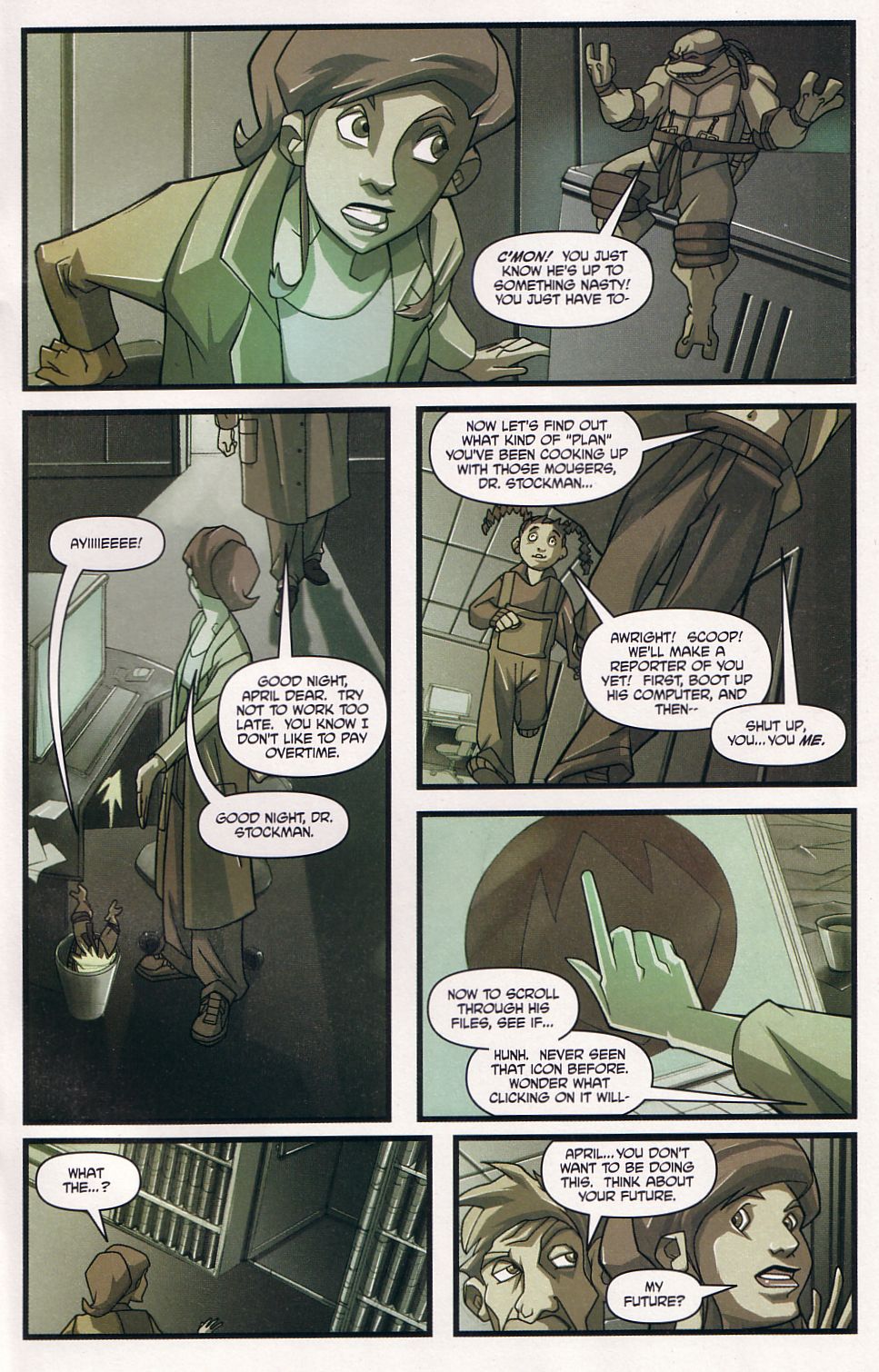 Read online Teenage Mutant Ninja Turtles (2003) comic -  Issue #2 - 15