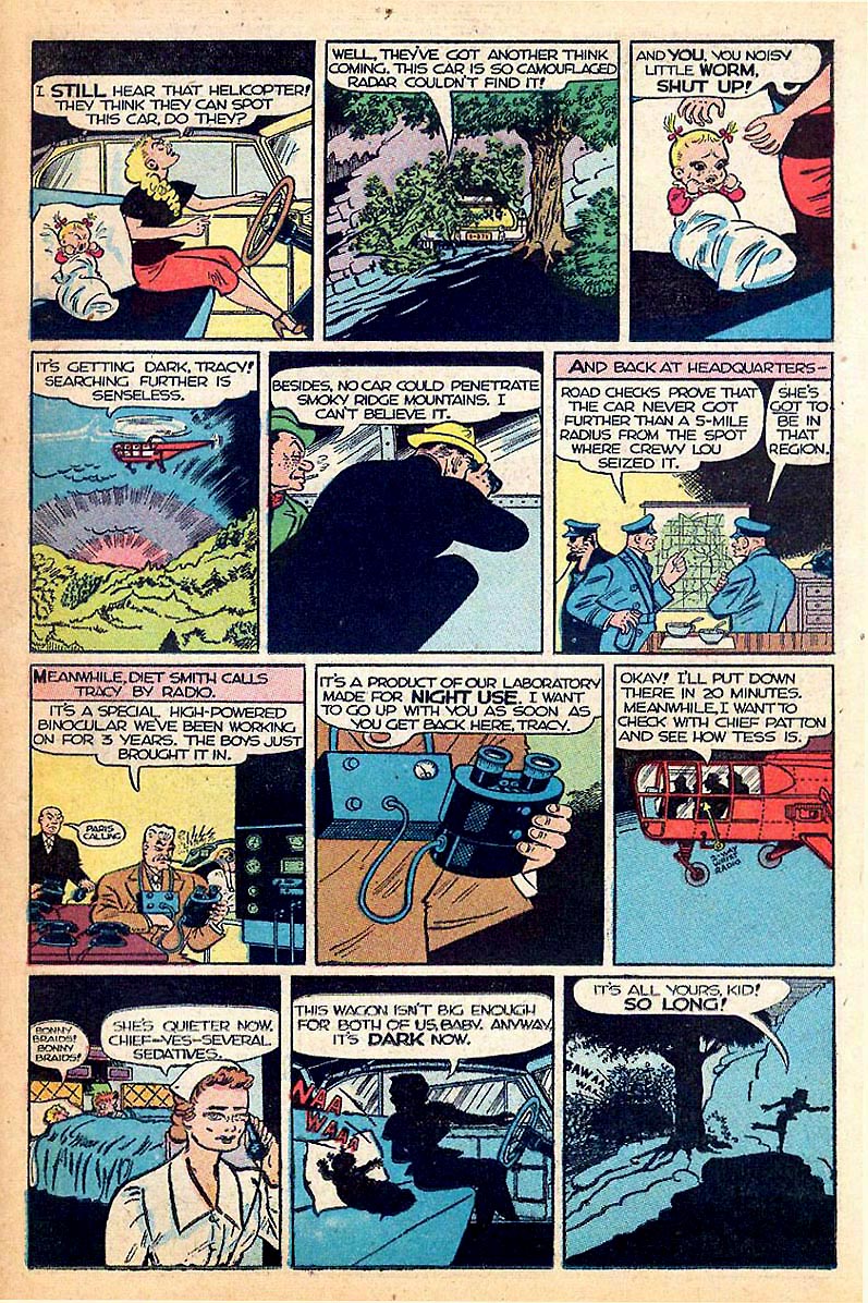 Read online Dick Tracy comic -  Issue #76 - 19
