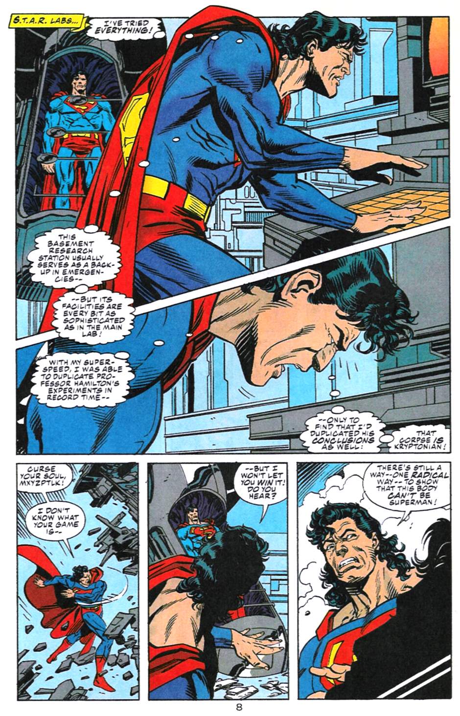 Read online Action Comics (1938) comic -  Issue #705 - 9