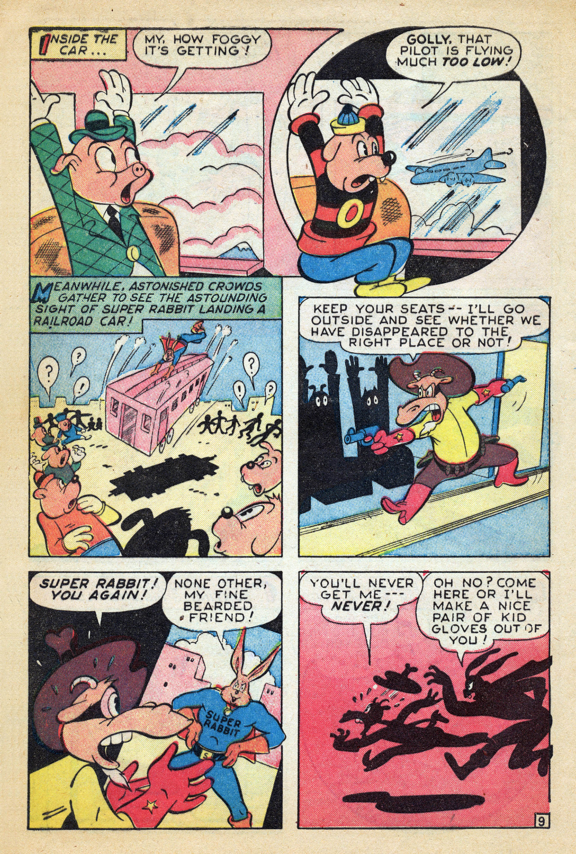 Read online Super Rabbit comic -  Issue #9 - 44