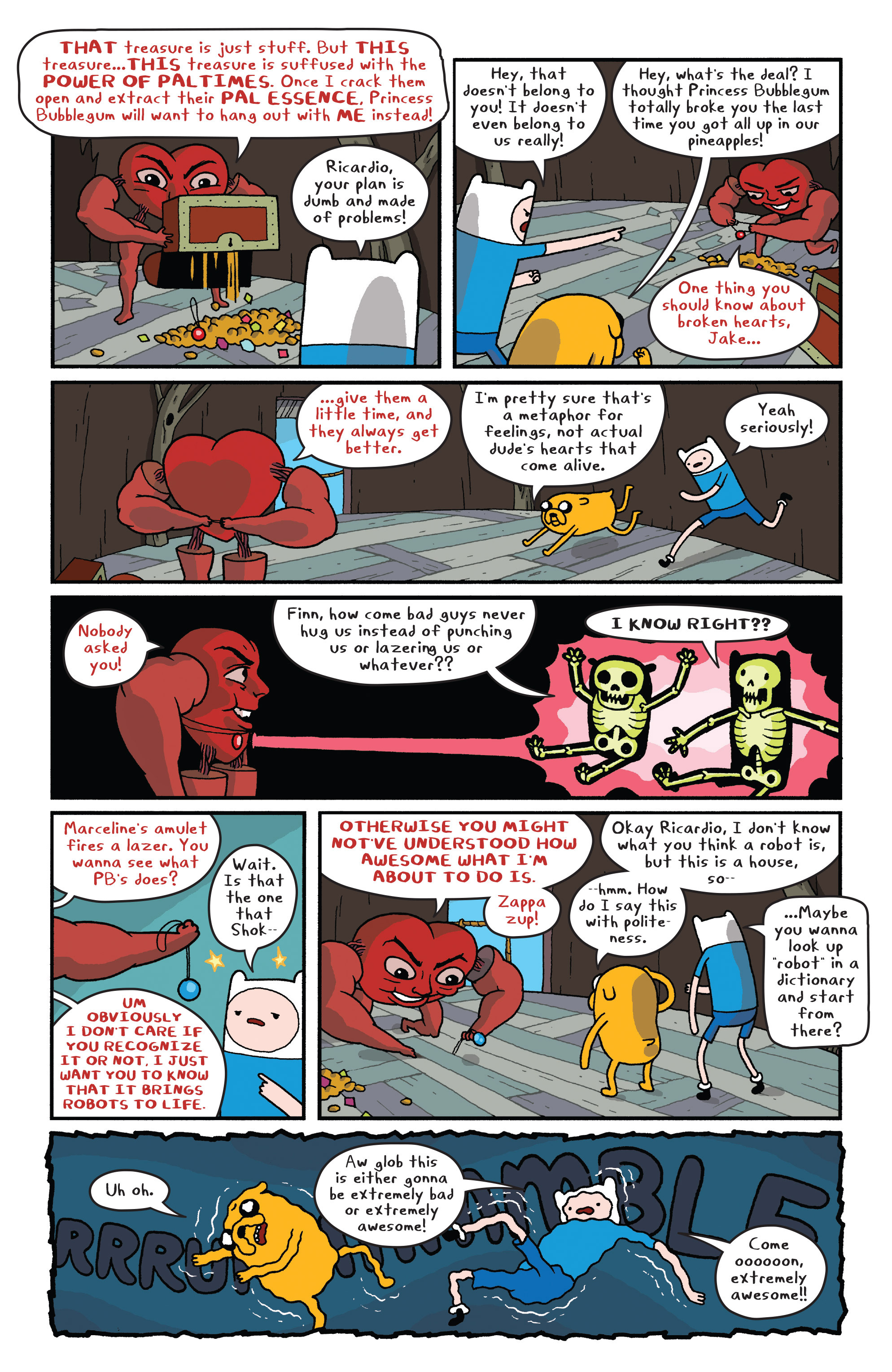 Read online Adventure Time comic -  Issue #25 - 23