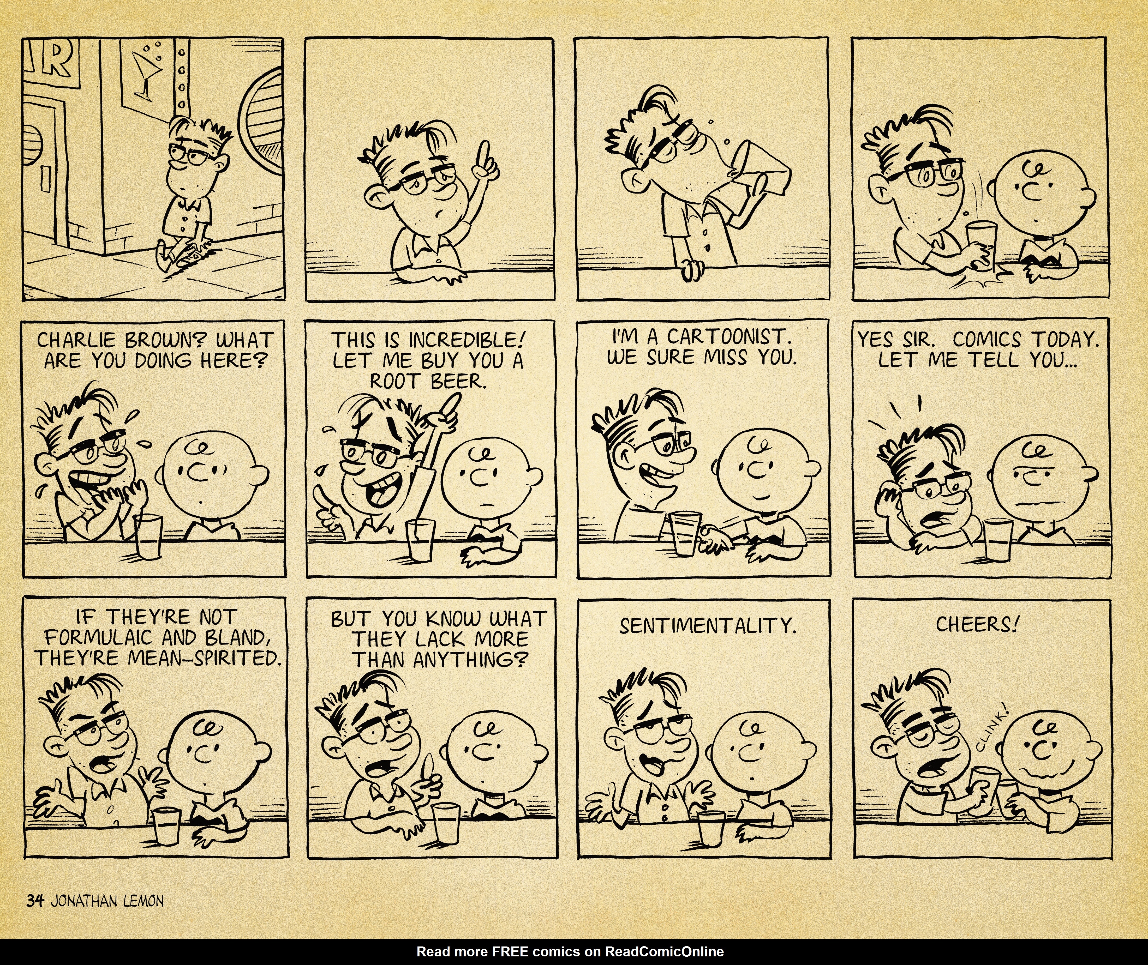 Read online Peanuts: A Tribute to Charles M. Schulz comic -  Issue # TPB (Part 1) - 36