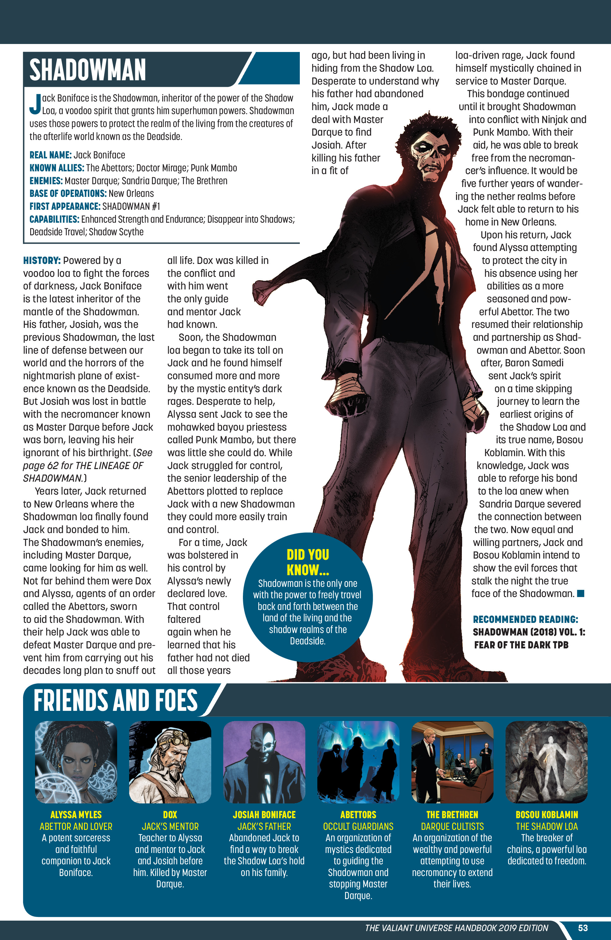 Read online Valiant Universe Handbook 2019 Edition comic -  Issue # Full - 54