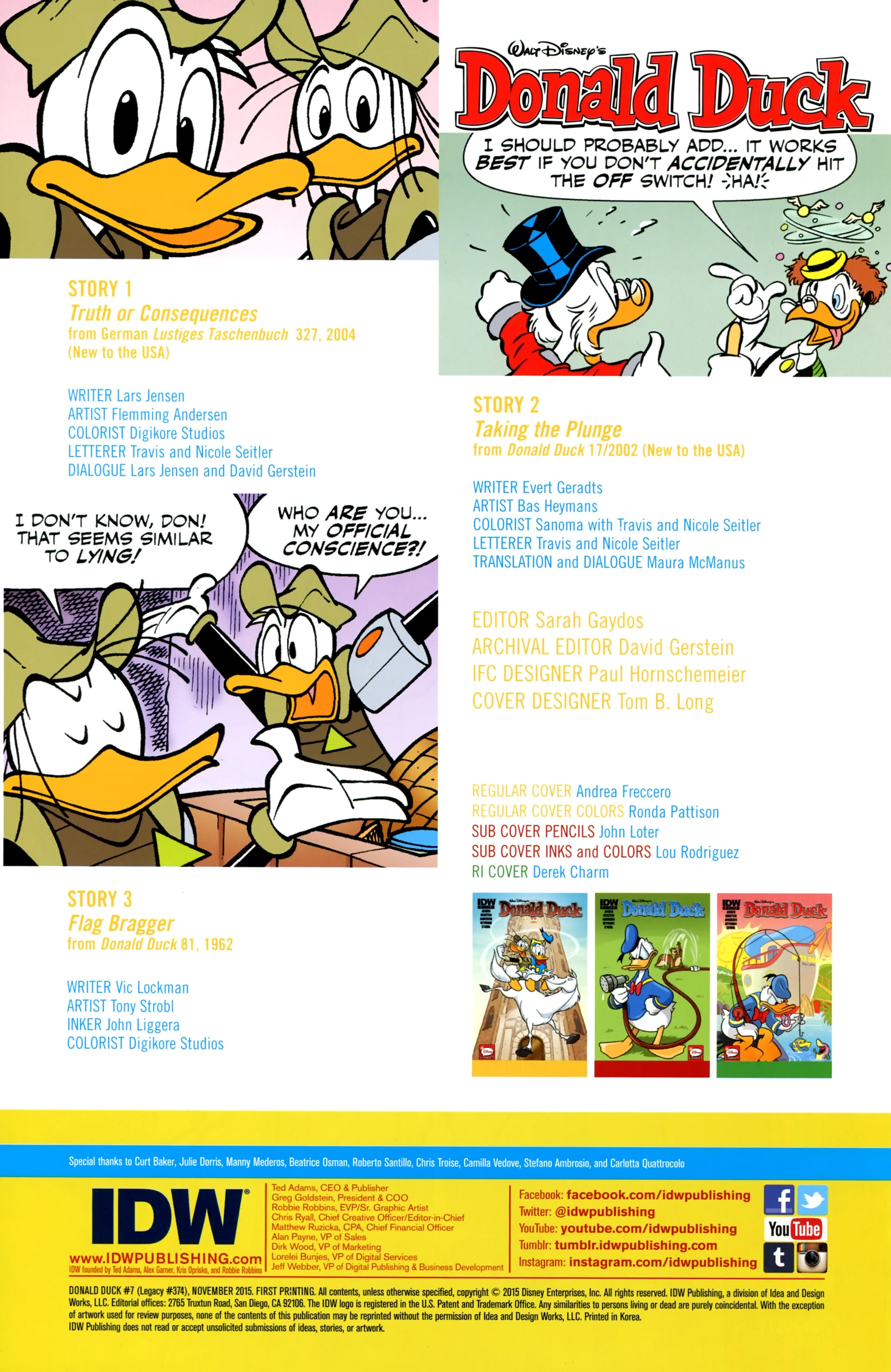 Read online Donald Duck (2015) comic -  Issue #7 - 2