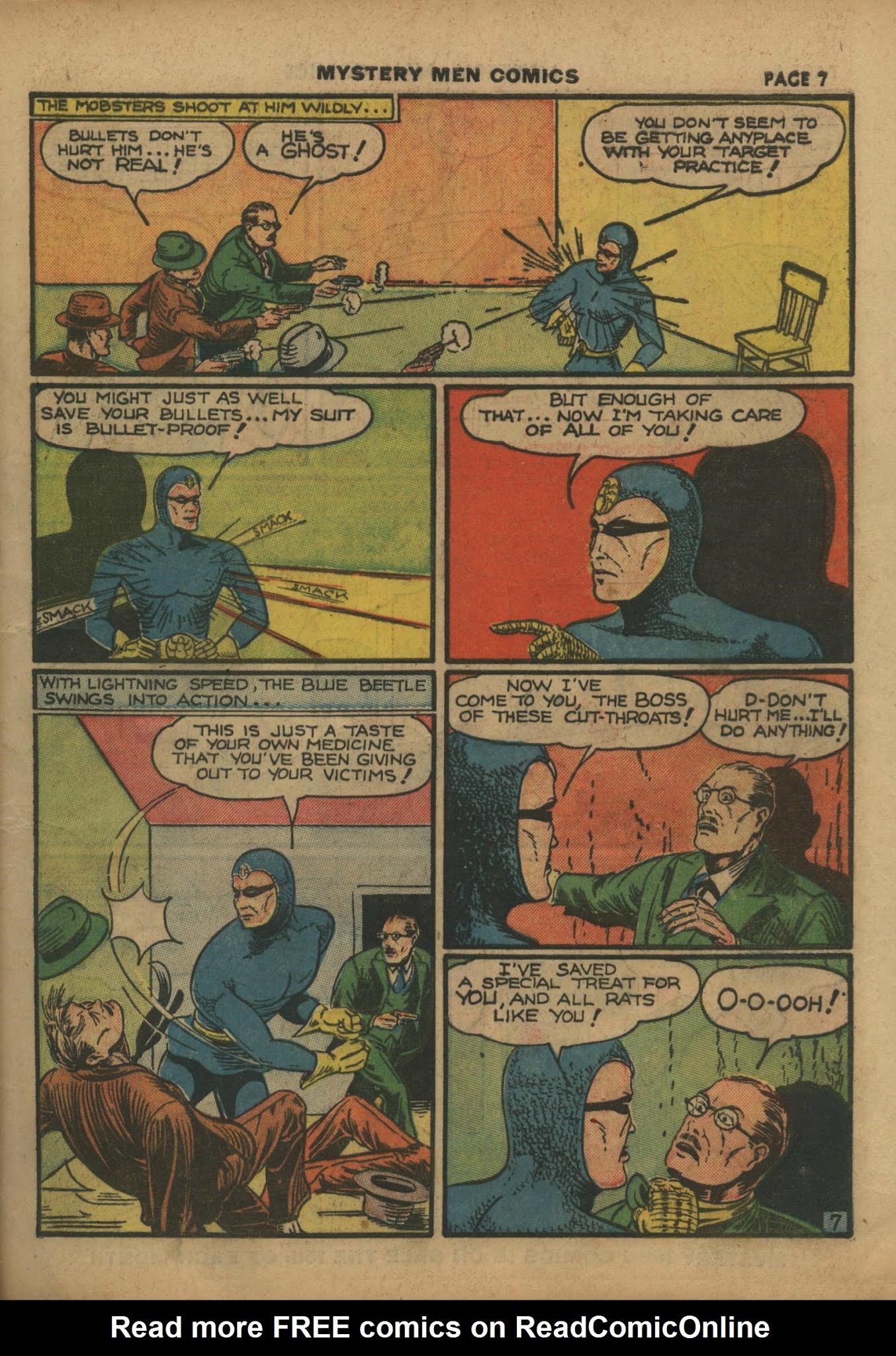 Read online Mystery Men Comics comic -  Issue #10 - 9