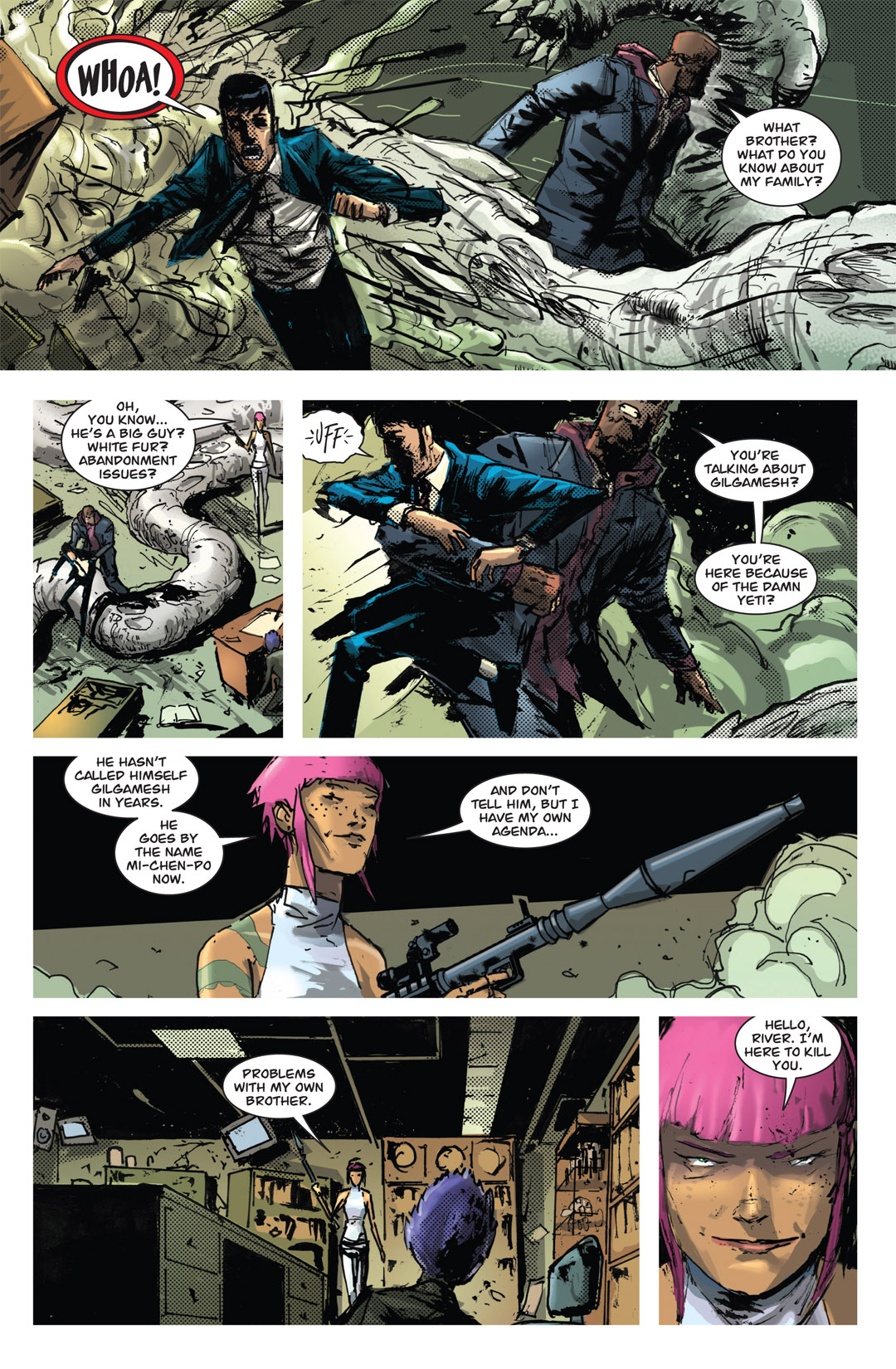 Read online Proof: Endangered comic -  Issue #2 - 7