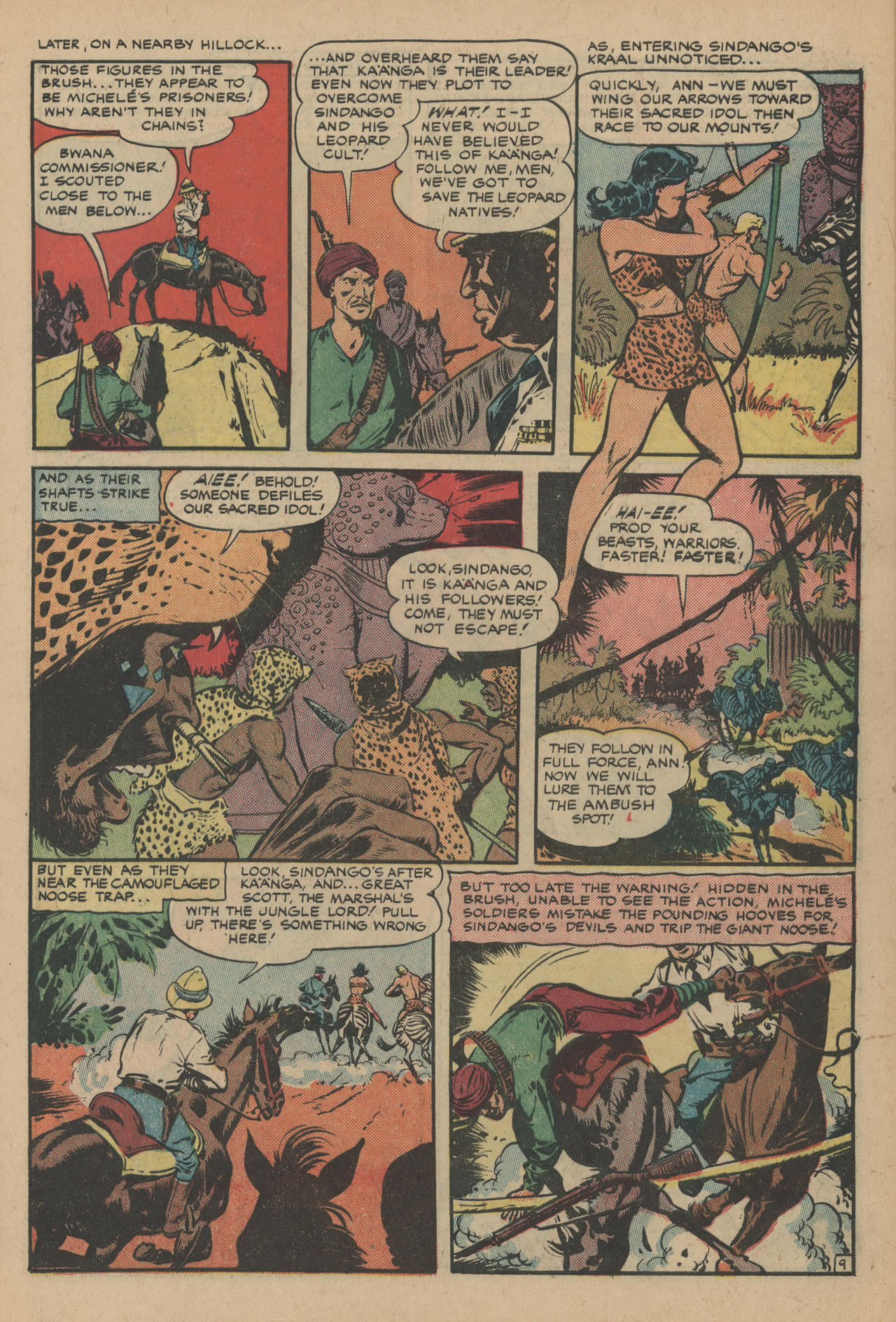 Read online Jungle Comics comic -  Issue #132 - 11