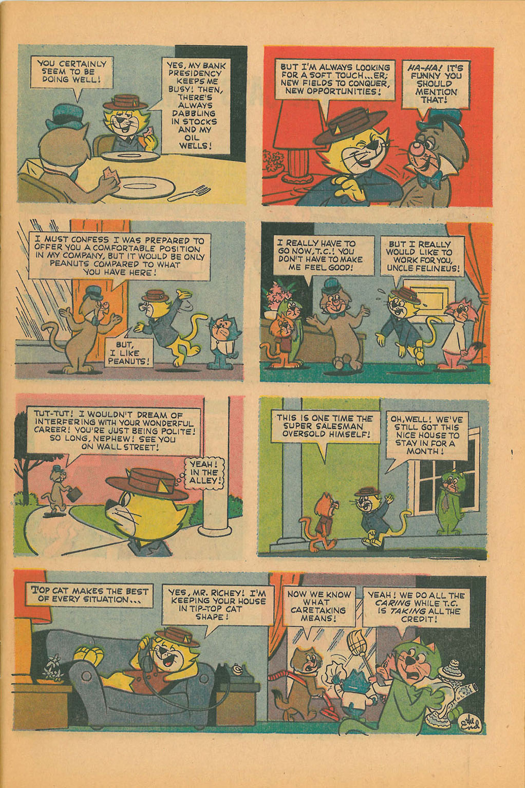 Read online Top Cat (1962) comic -  Issue #27 - 7