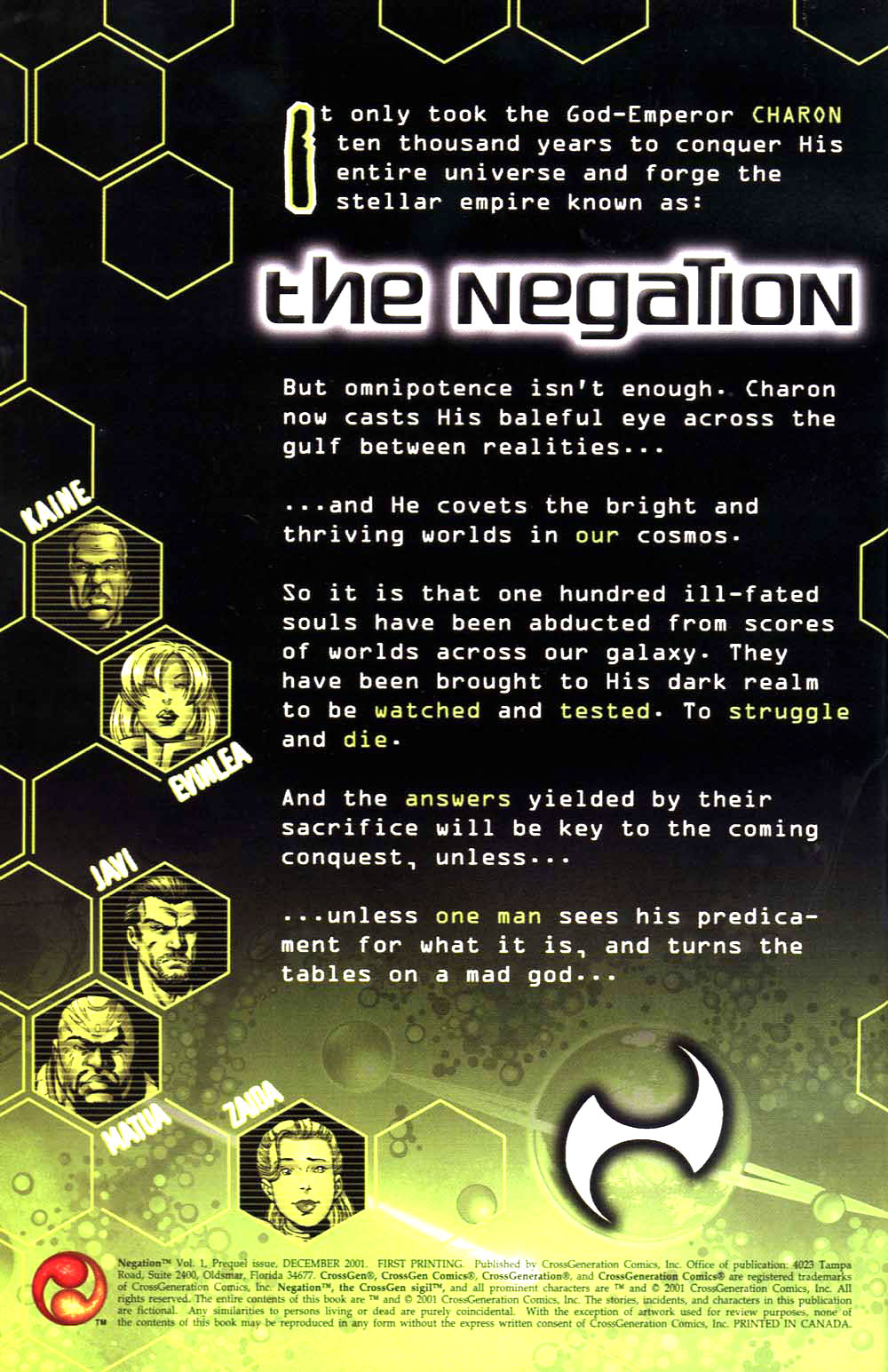 Read online Negation comic -  Issue # Prequel - 2