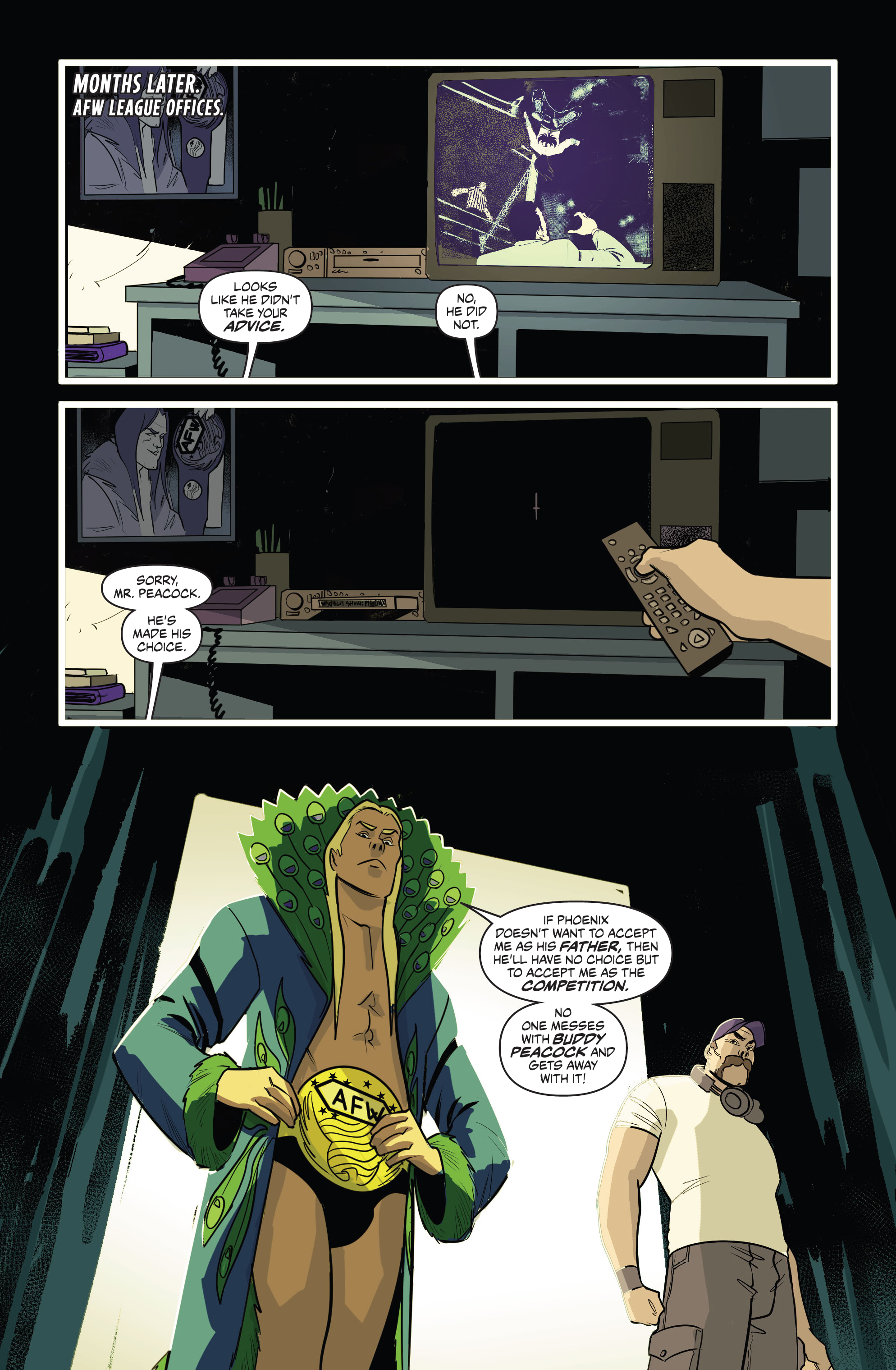 Read online Over the Ropes comic -  Issue # _TPB - 115