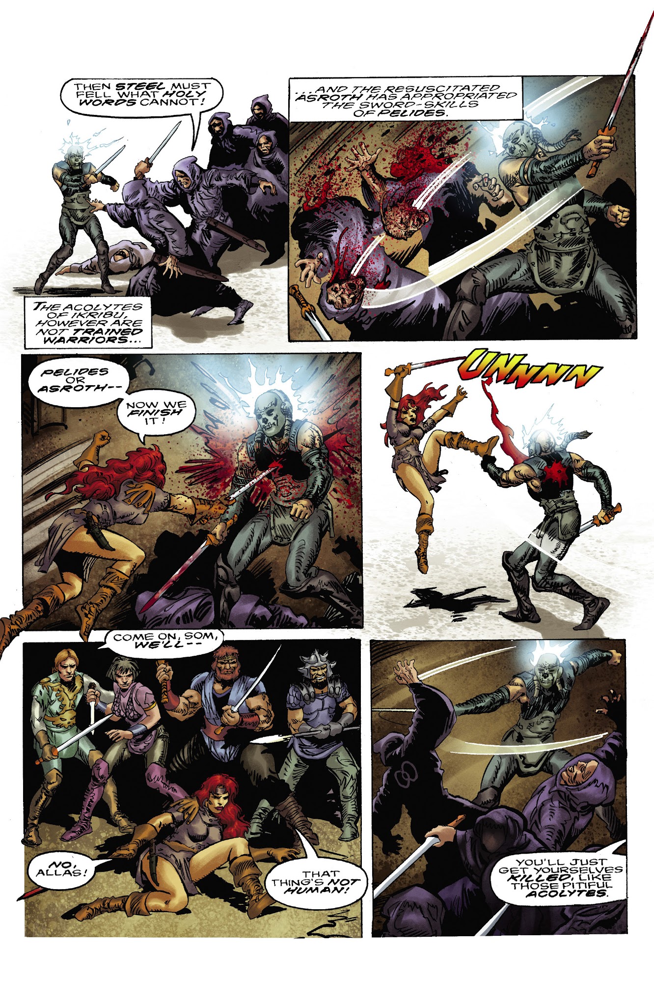 Read online Classic Red Sonja Re-Mastered comic -  Issue #4 - 17