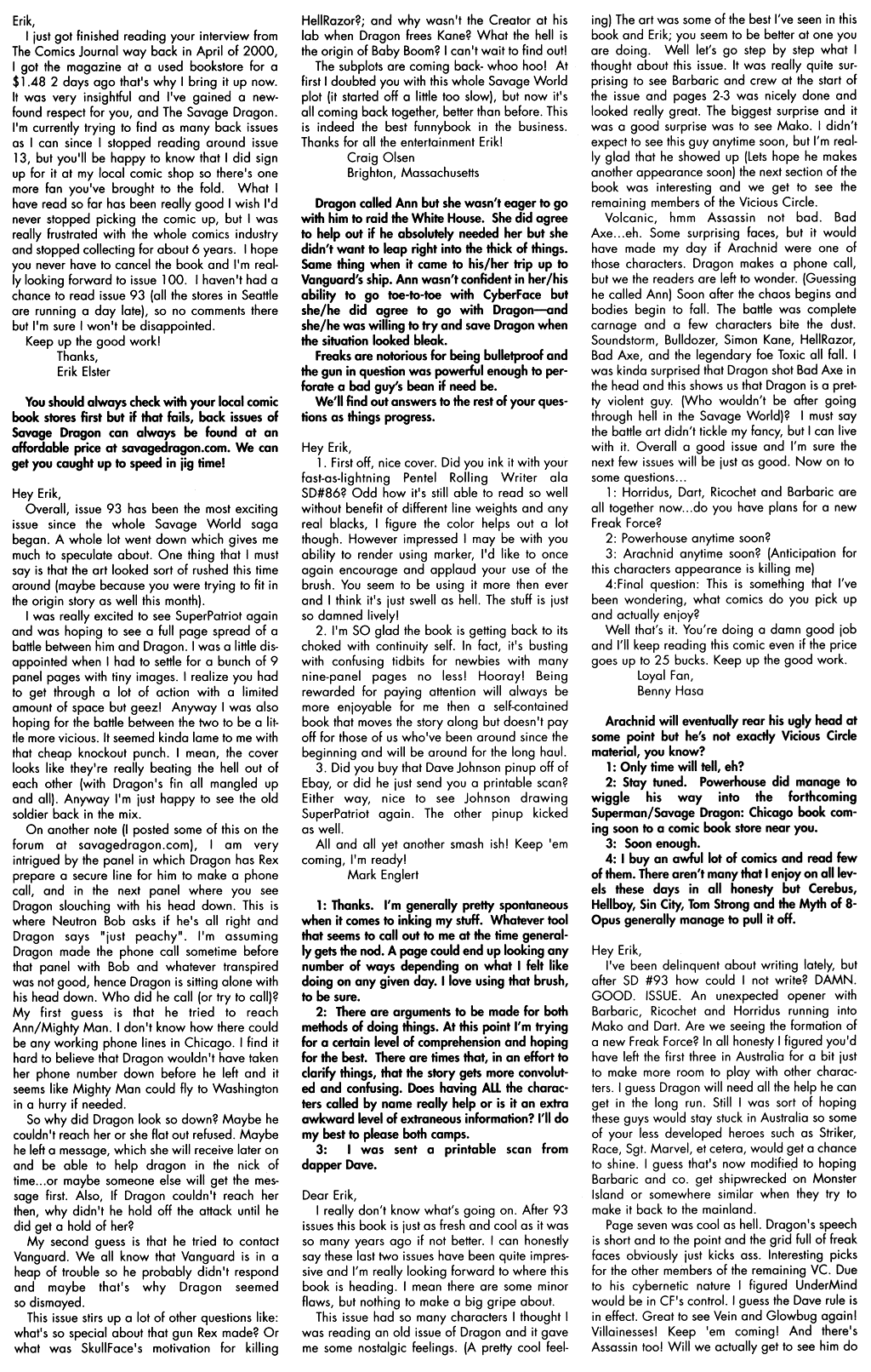 Read online The Savage Dragon (1993) comic -  Issue #95 - 23