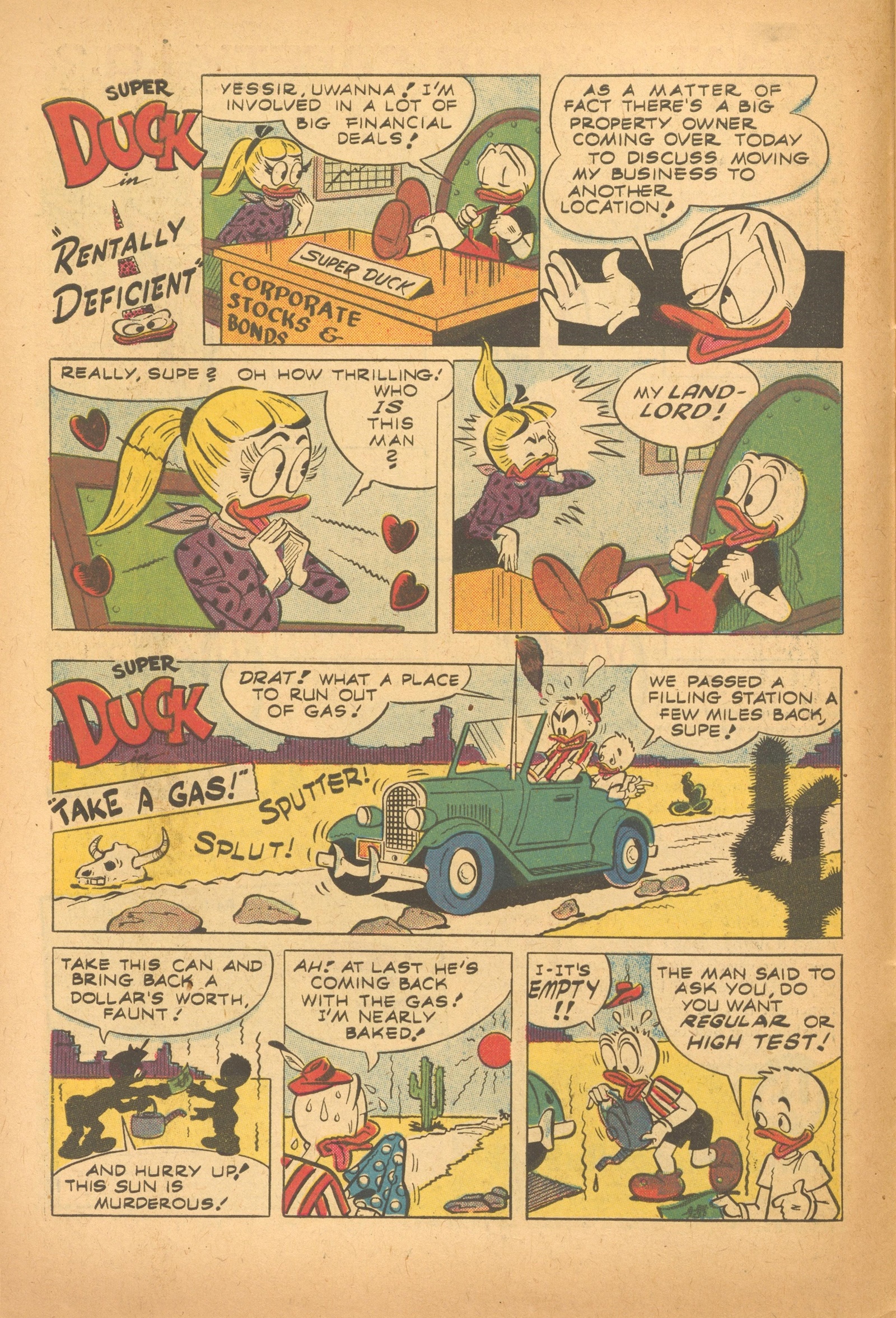 Read online Super Duck Comics comic -  Issue #76 - 10