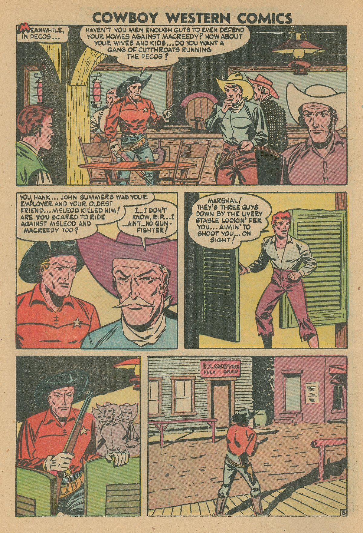 Read online Cowboy Western Heroes comic -  Issue #47 - 8