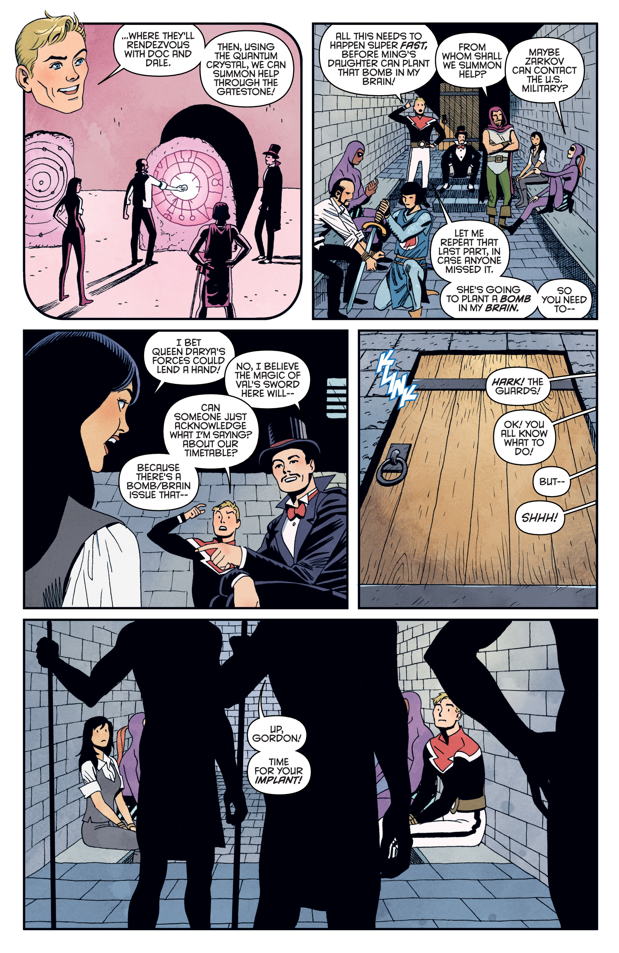 Read online Flash Gordon: Kings Cross comic -  Issue #5 - 12