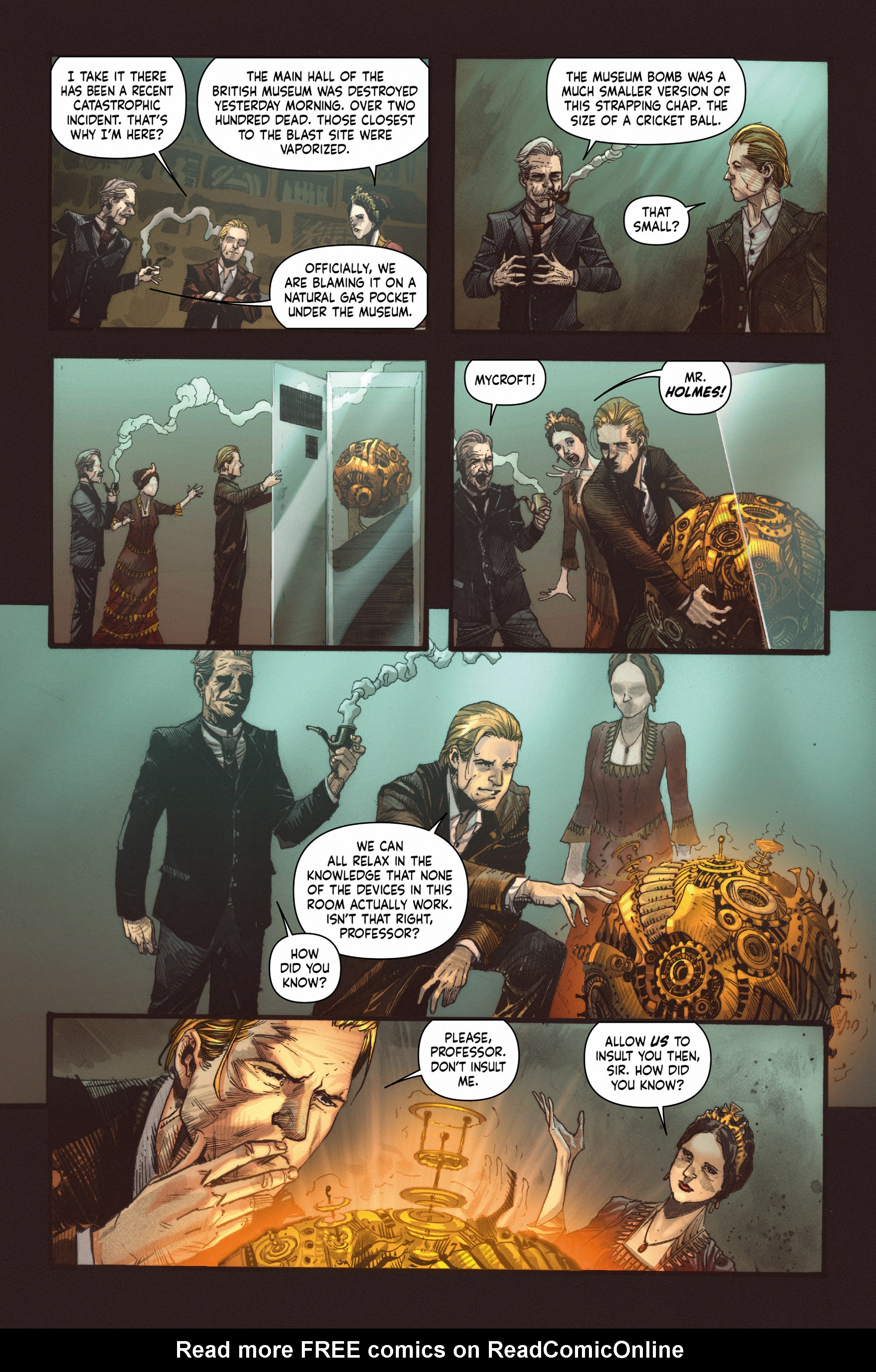 Read online Mycroft comic -  Issue #2 - 7