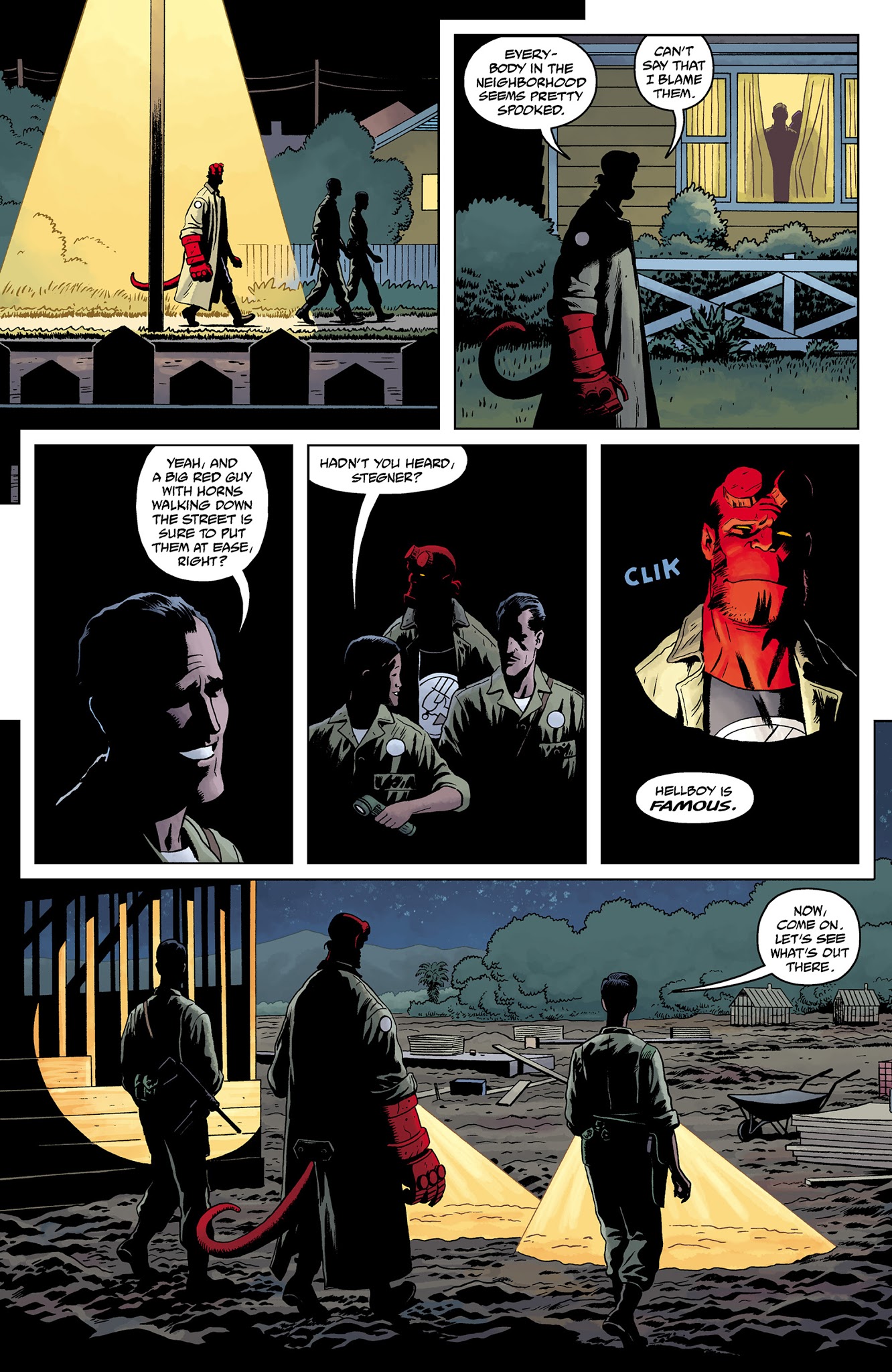 Read online Hellboy and the B.P.R.D.: 1953 - Beyond the Fences comic -  Issue #1 - 20