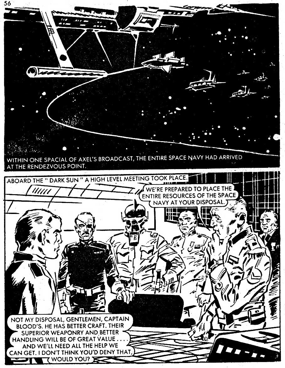 Read online Starblazer comic -  Issue #22 - 56